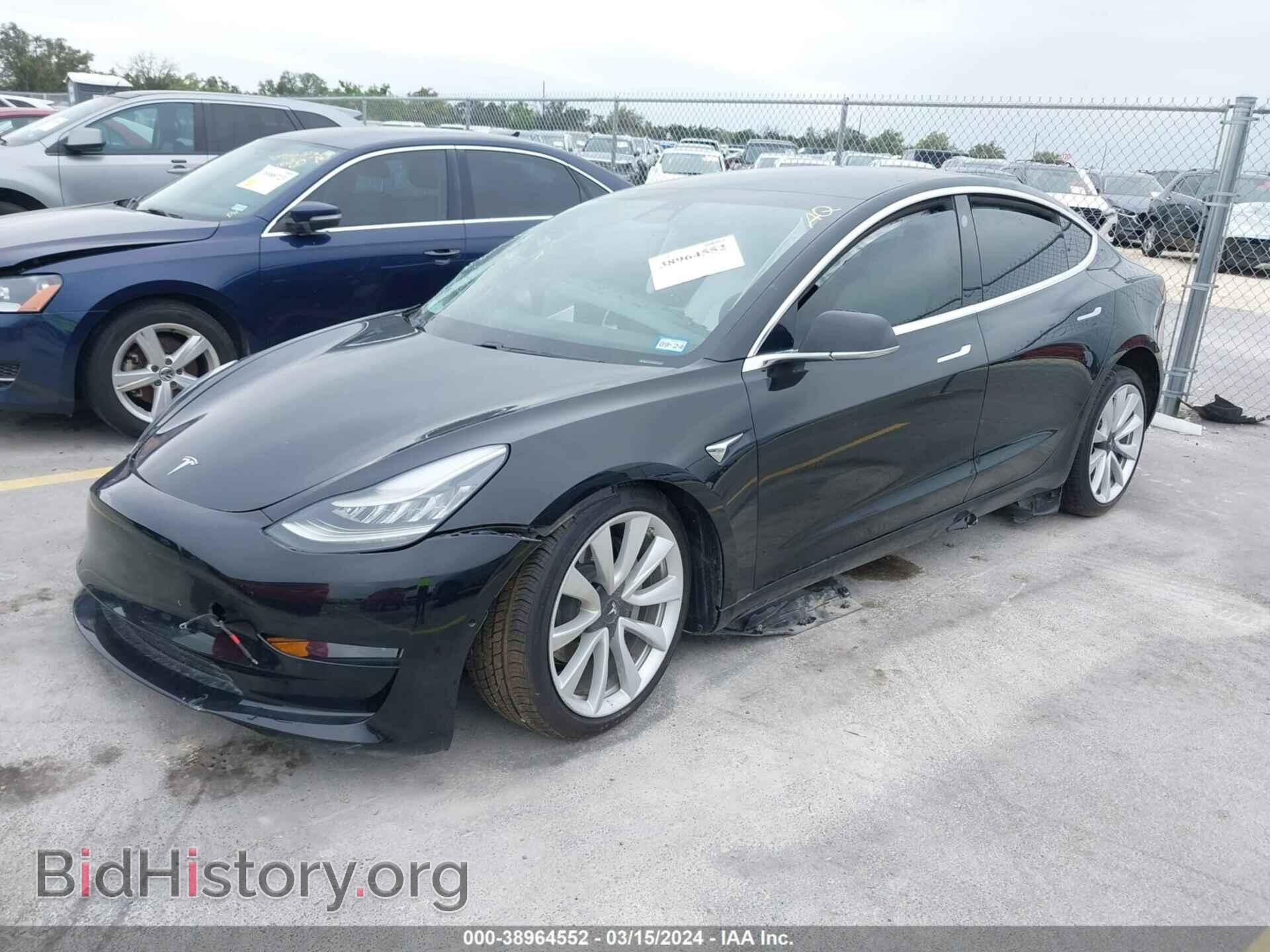 2019 TESLA MODEL 3 - VIN: 5YJ3E1EA9KF449526 - Фото 2
