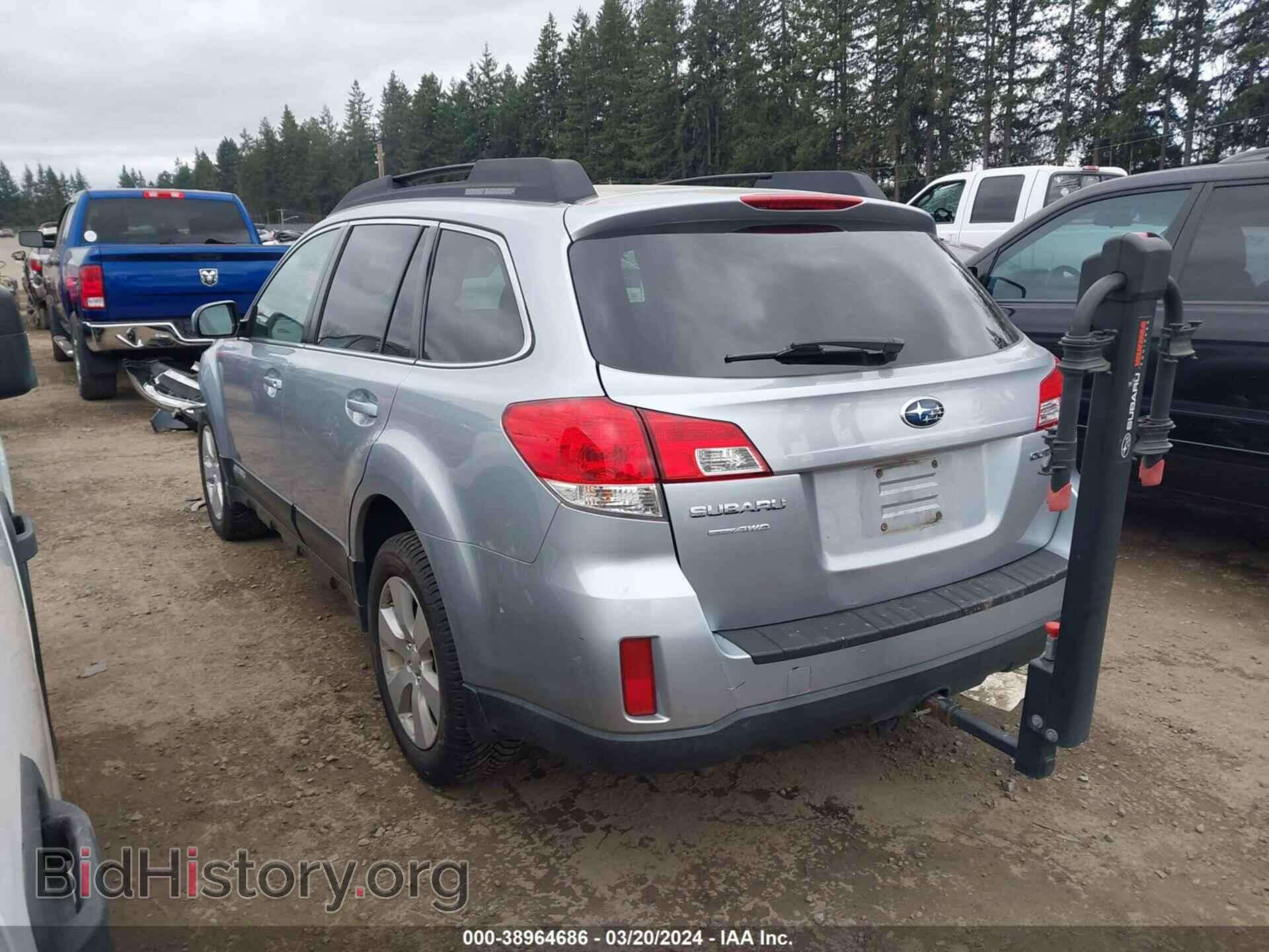 2012 SUBARU OUTBACK - VIN: 4S4BRCCC4C3221587 - Фото 3