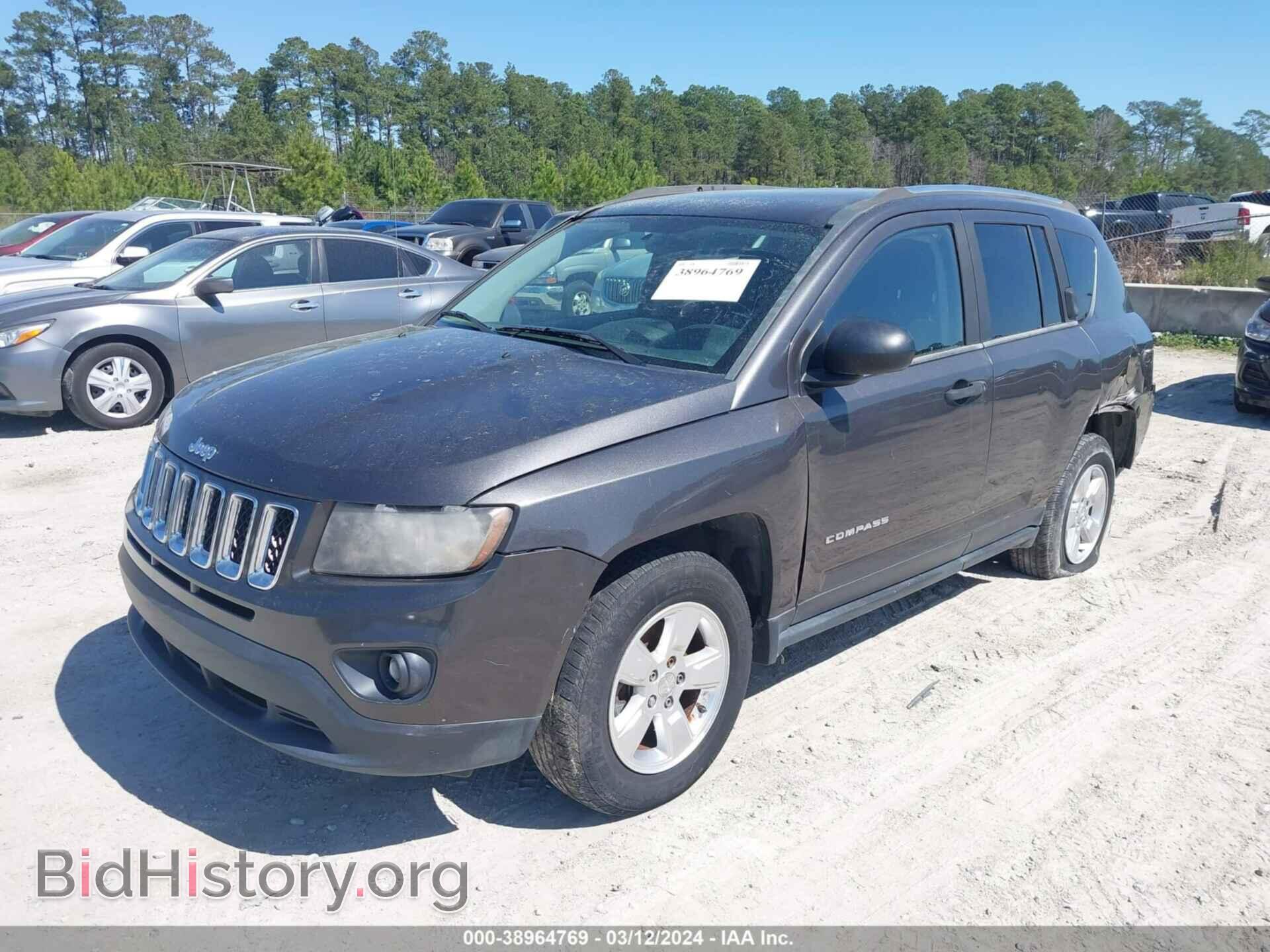 2014 JEEP COMPASS - VIN: 1C4NJCBA7ED796935 - Фото 2