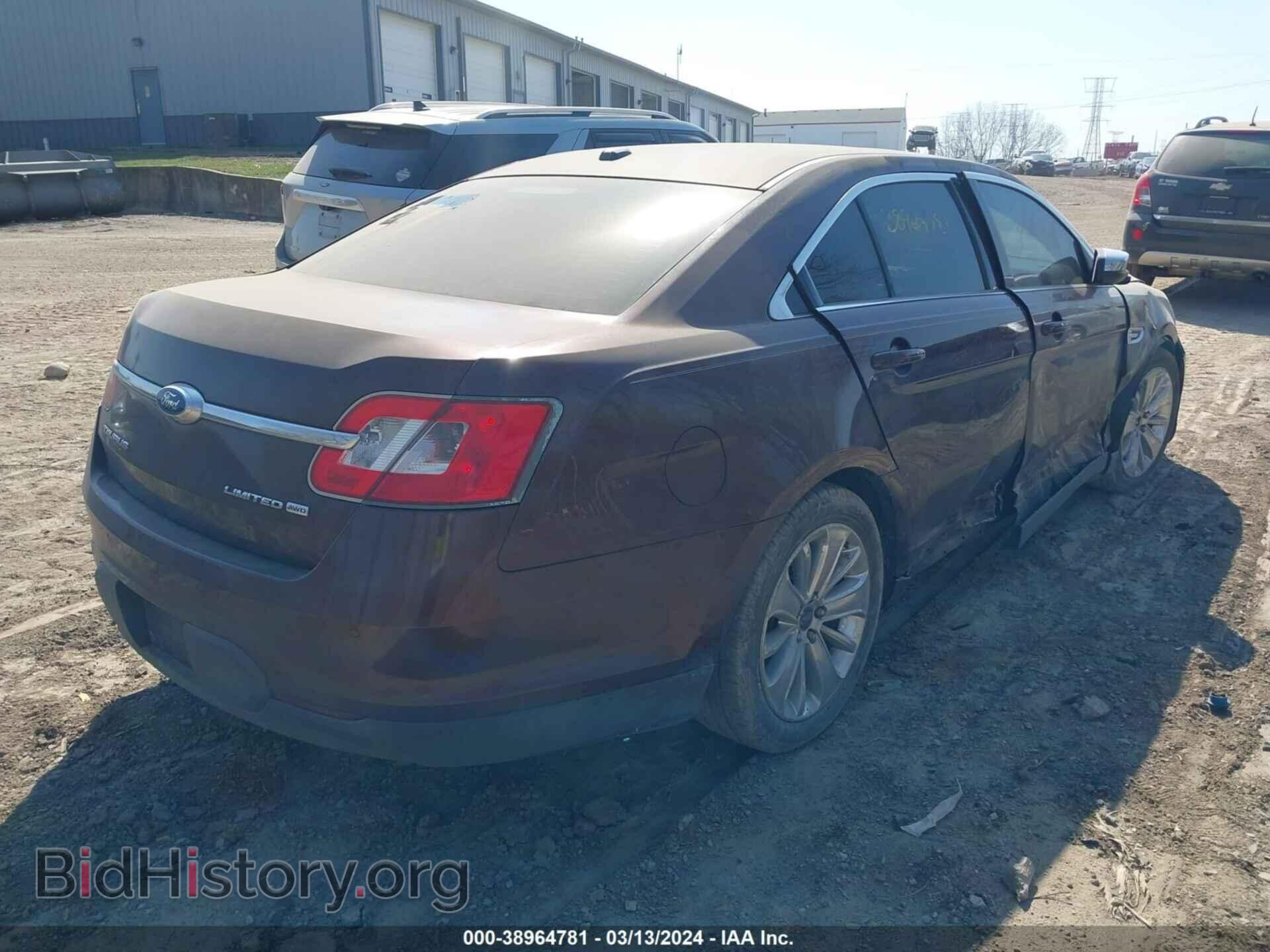 2012 FORD TAURUS - VIN: 1FAHP2JW0CG106334 - Фото 4