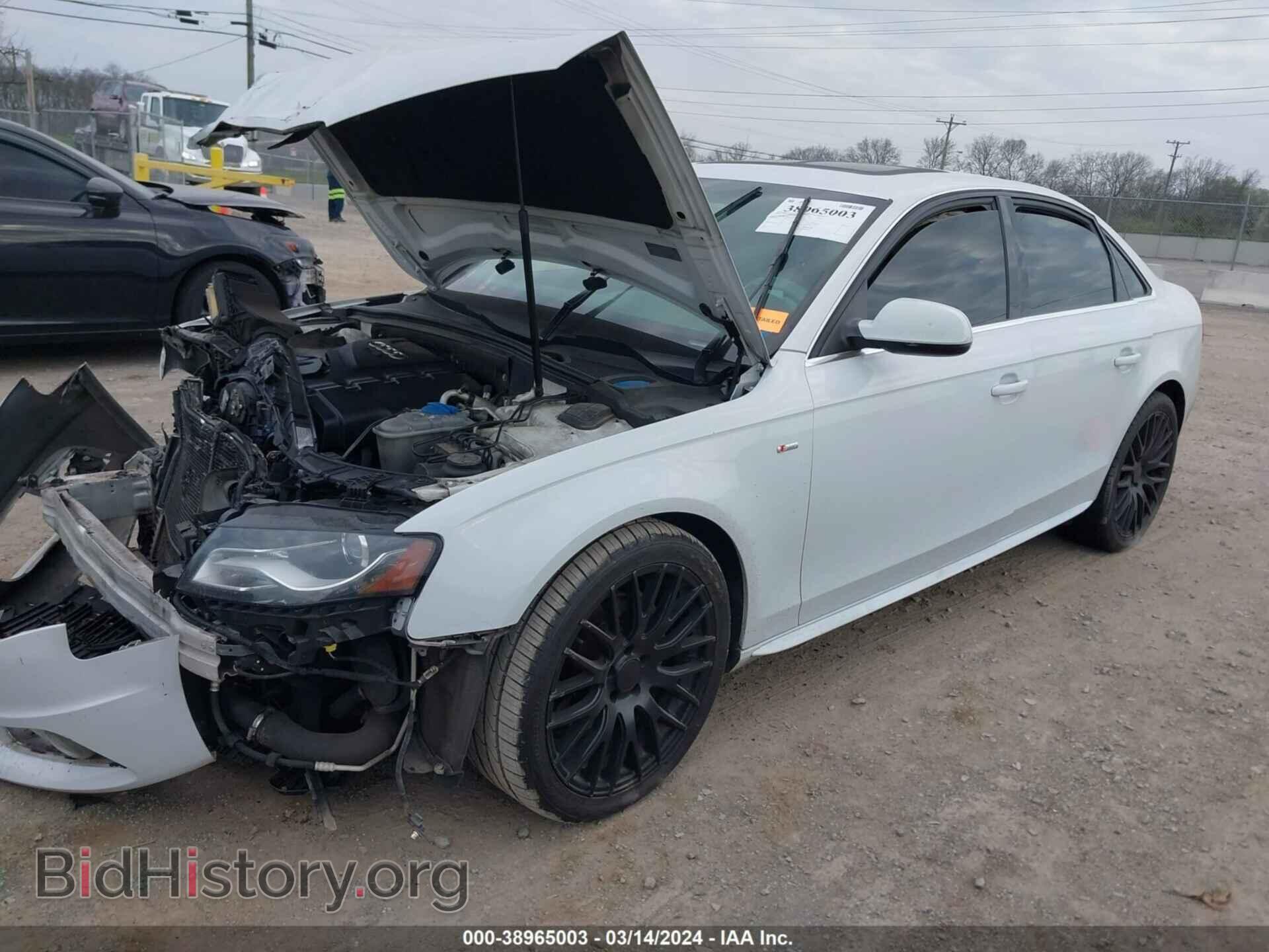 2012 AUDI A4 - VIN: WAUFFAFLXCA098904 - Фото 2