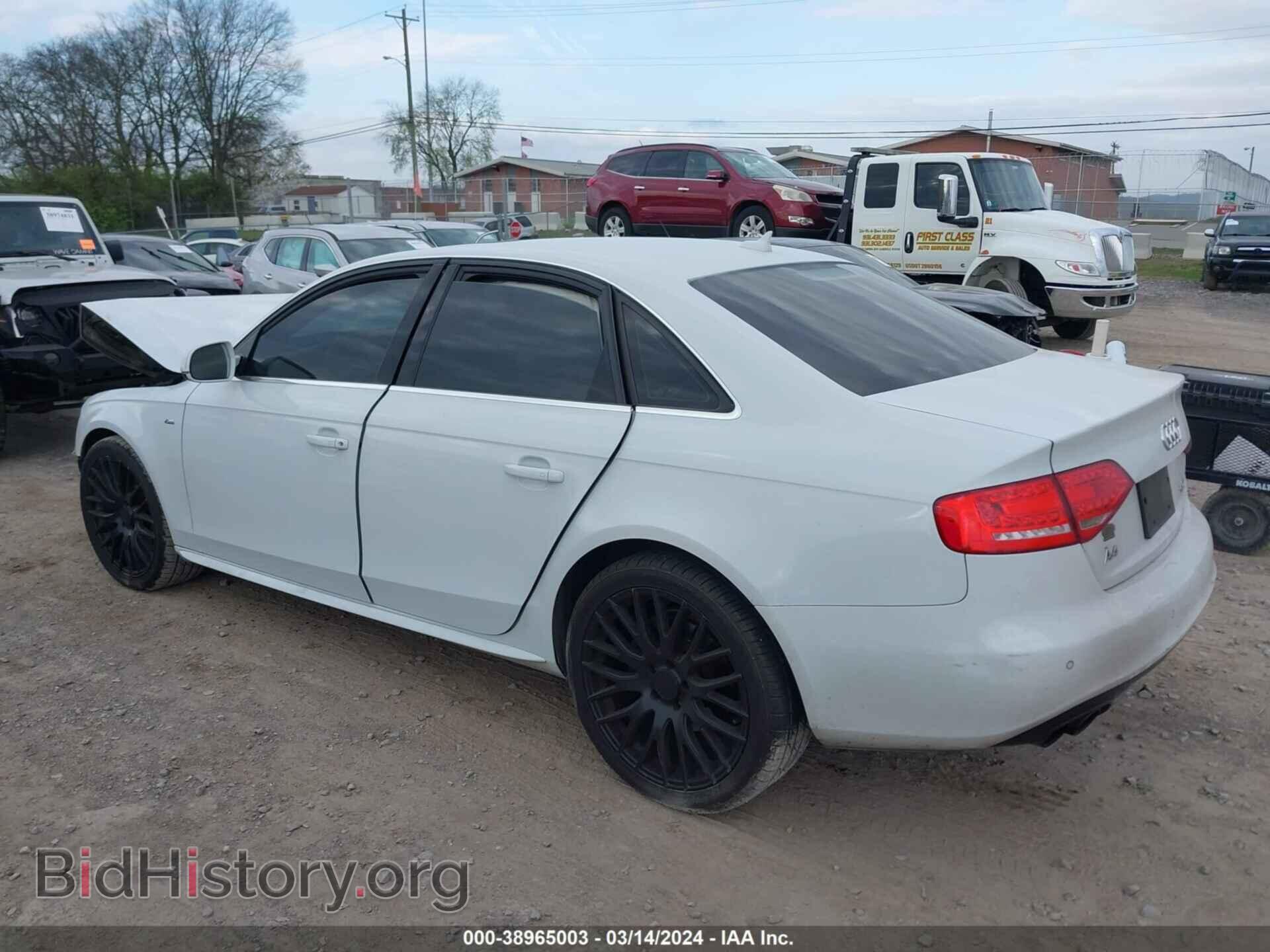 2012 AUDI A4 - VIN: WAUFFAFLXCA098904 - Фото 3
