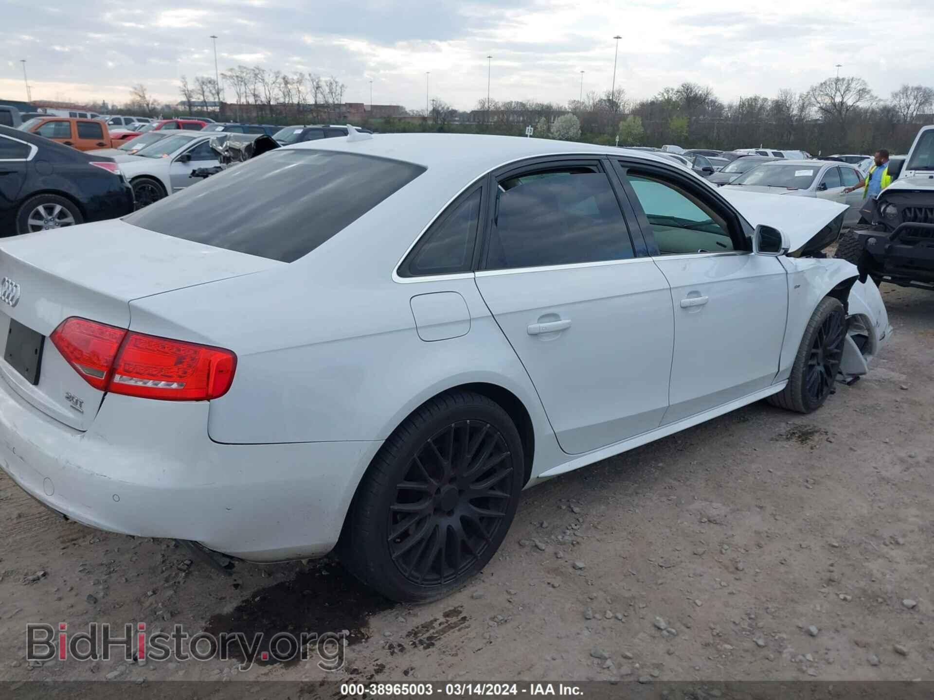 2012 AUDI A4 - VIN: WAUFFAFLXCA098904 - Фото 4