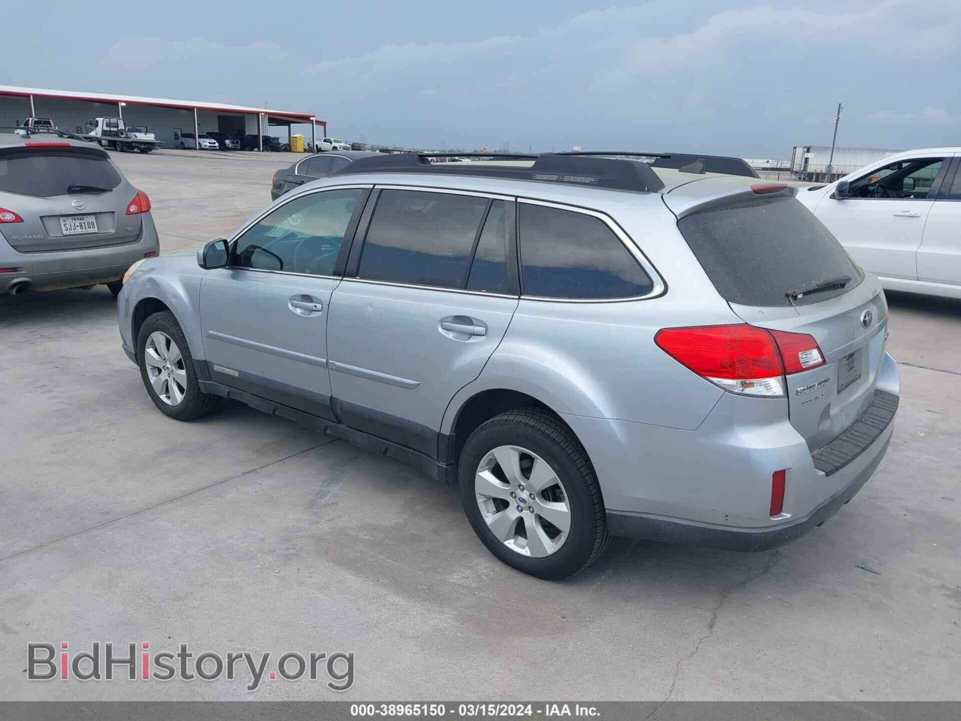 2012 SUBARU OUTBACK - VIN: 4S4BRCKC1C3225145 - Фото 3