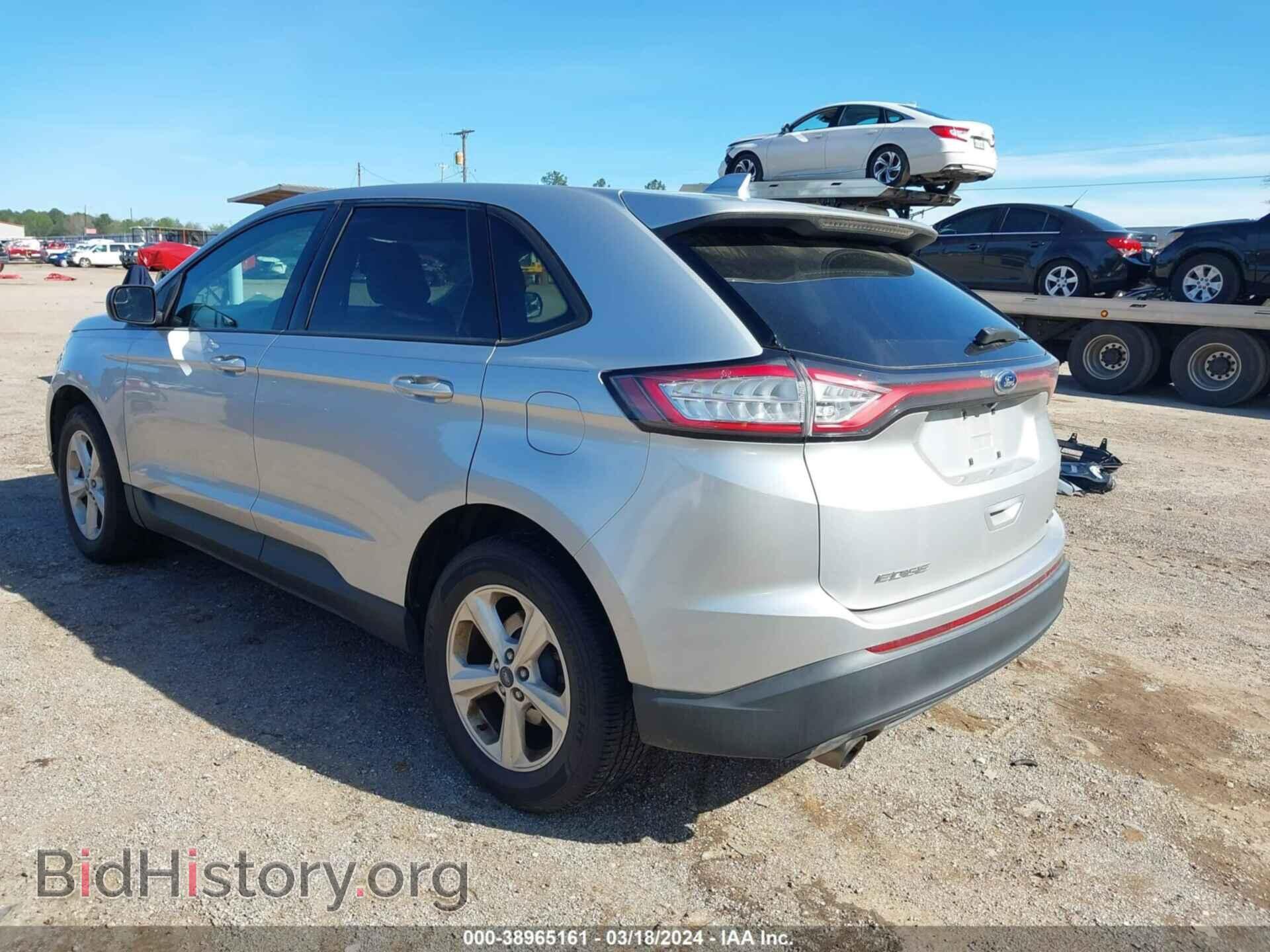 2015 FORD EDGE - VIN: 2FMTK3G95FBB80981 - Фото 3