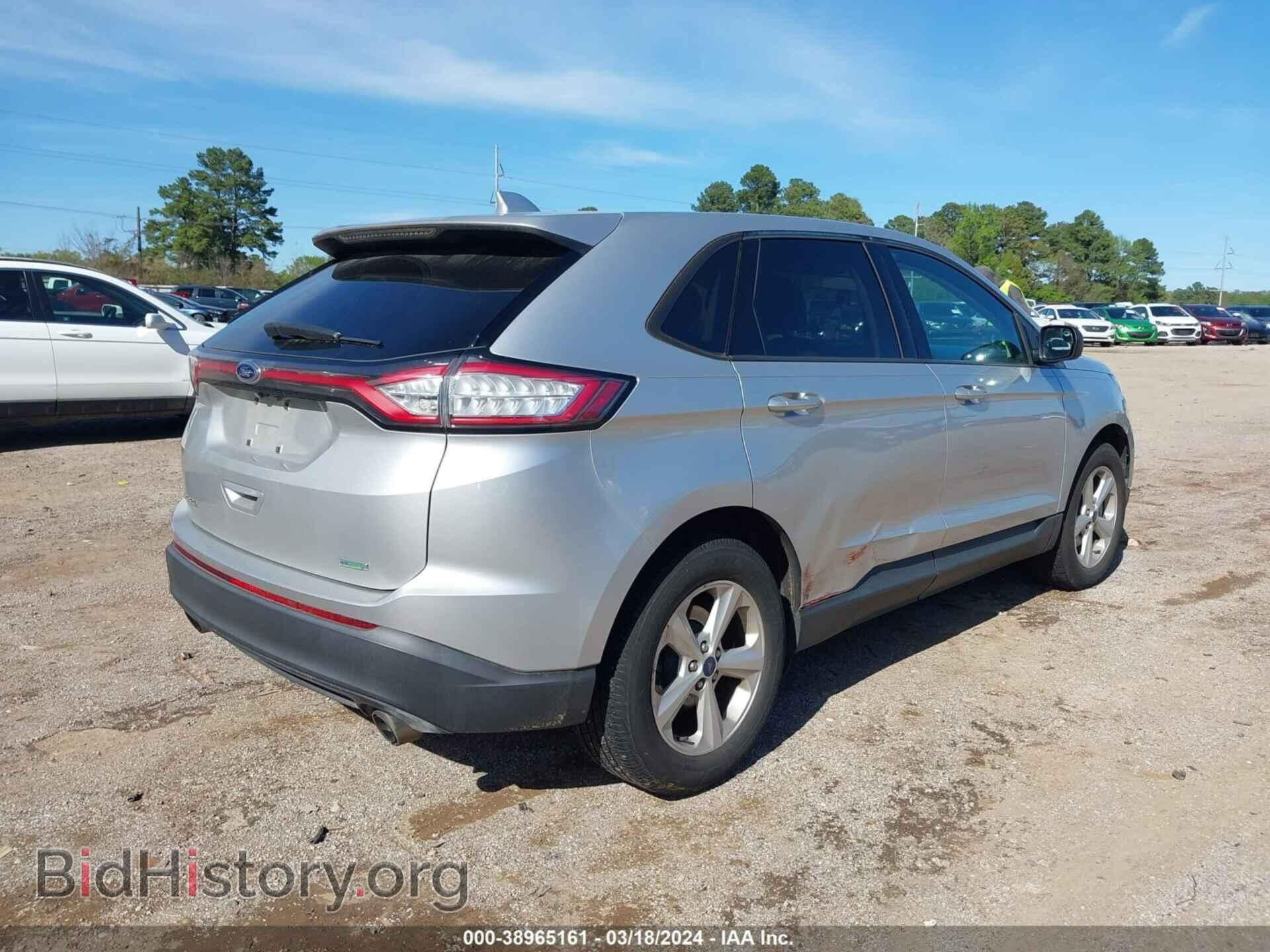 2015 FORD EDGE - VIN: 2FMTK3G95FBB80981 - Фото 4