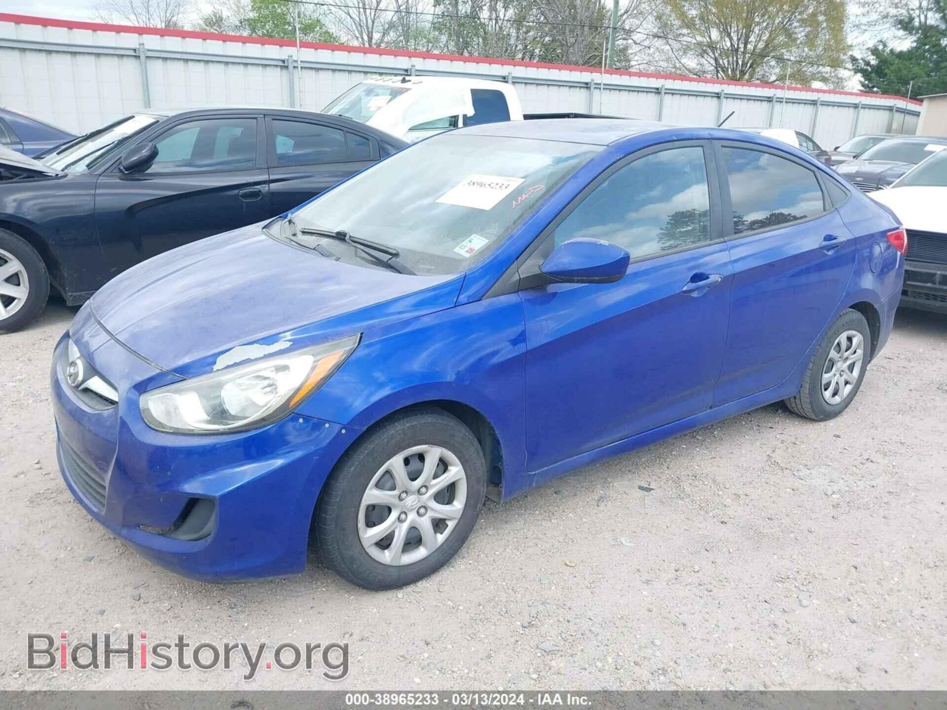 2013 HYUNDAI ACCENT - VIN: KMHCT4AE8DU485102 - Фото 2