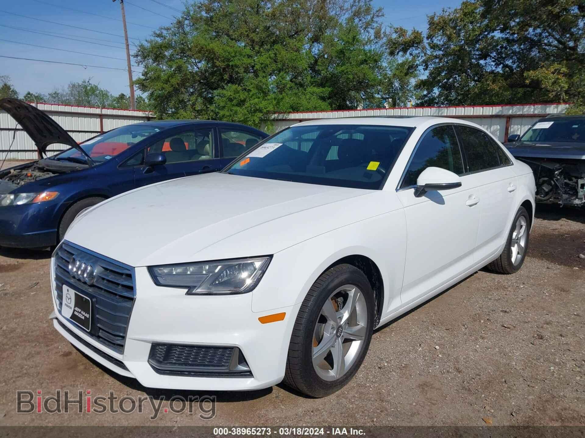 2019 AUDI A4 - VIN: WAUGMAF40KA023176 - Фото 2