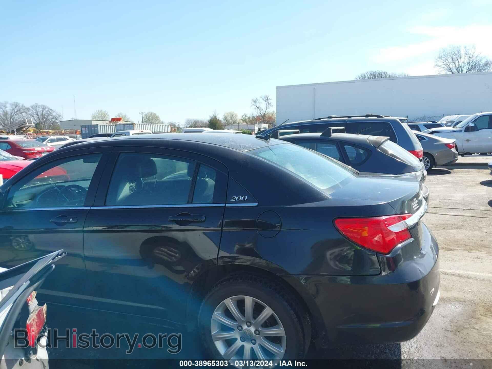 2013 CHRYSLER 200 - VIN: 1C3CCBBB1DN553252 - Фото 14