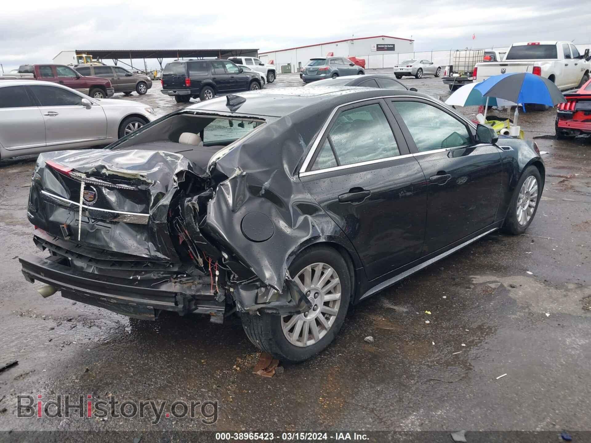 2013 CADILLAC CTS - VIN: 1G6DE5E5XD0108350 - Фото 4