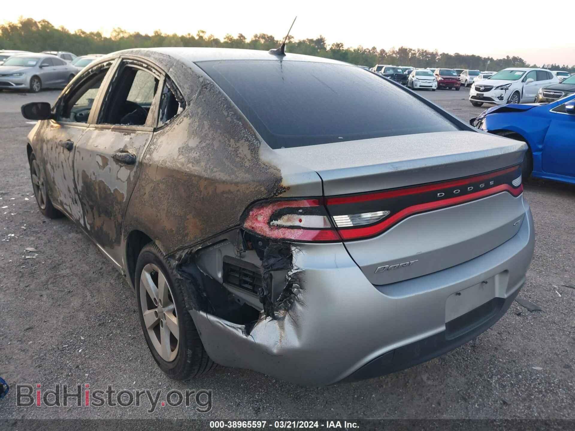 2015 DODGE DART - VIN: 1C3CDFBBXFD265260 - Фото 3