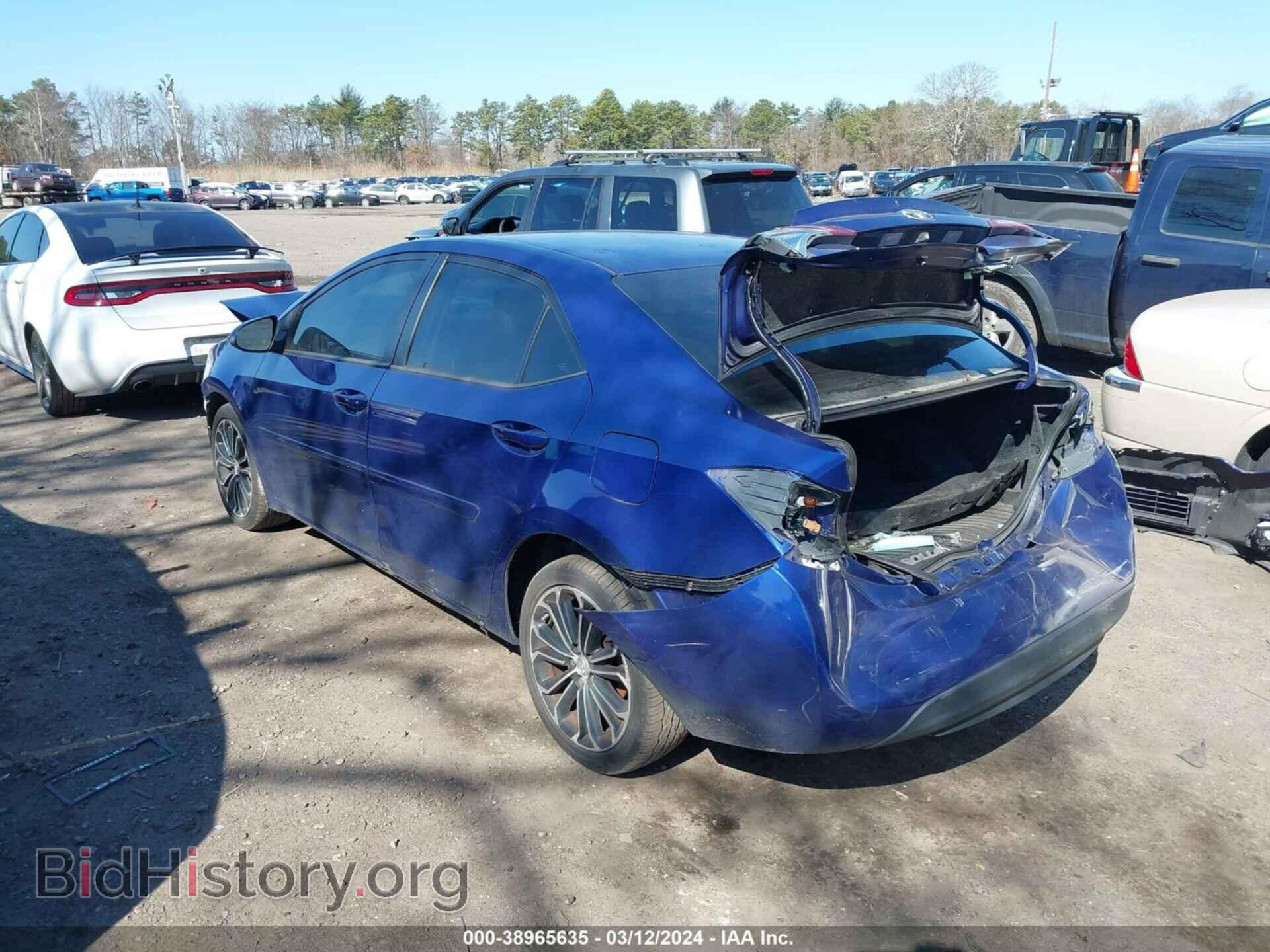 2014 TOYOTA COROLLA - VIN: 2T1BURHEXEC027690 - Photo 3