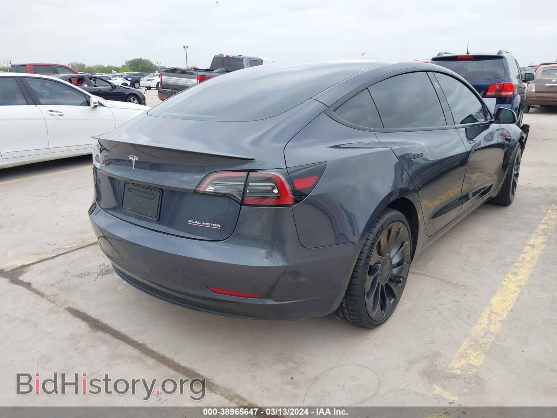 2023 TESLA MODEL 3 - VIN: 5YJ3E1ECXPF637724 - Фото 4