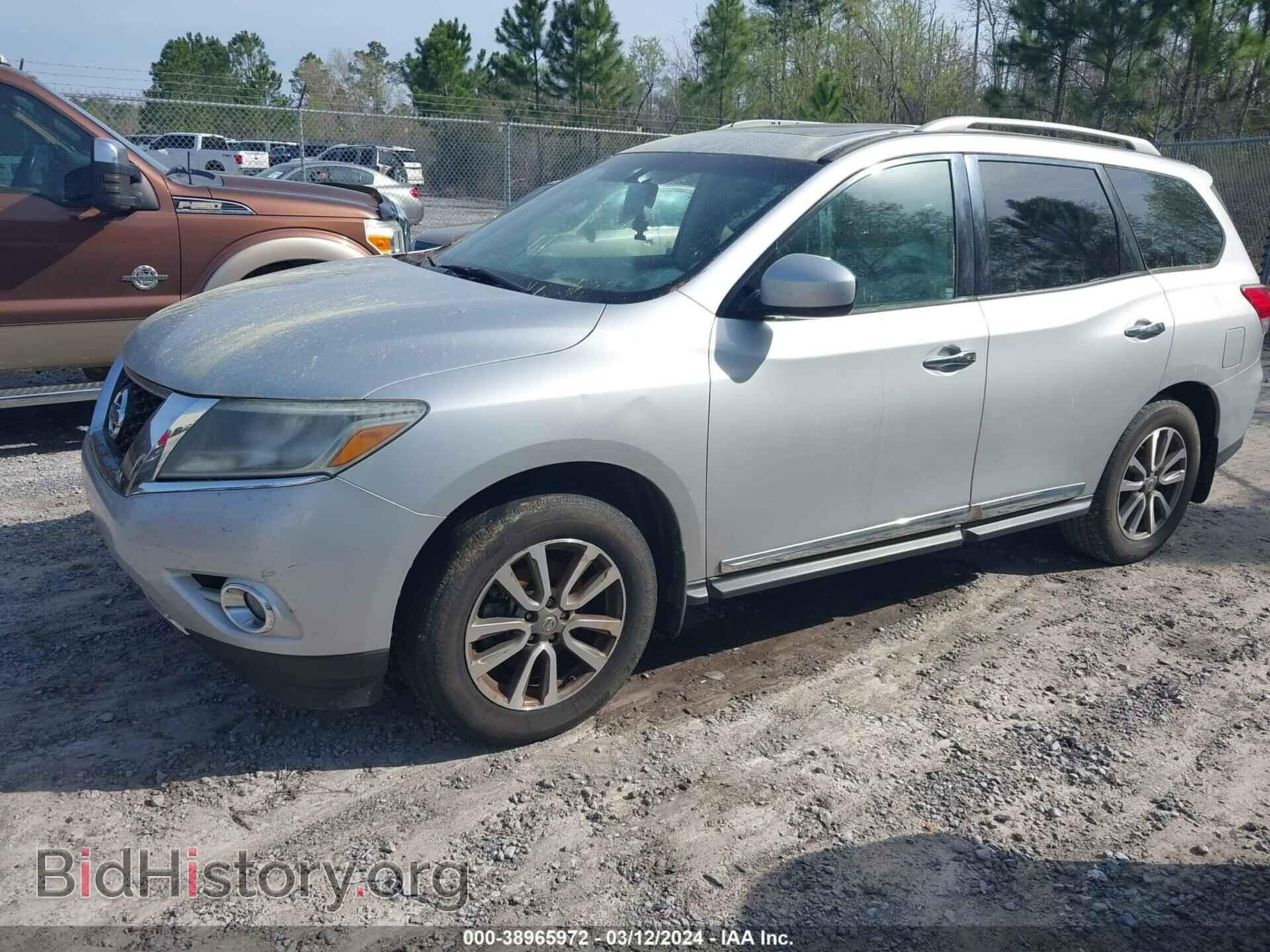 2013 NISSAN PATHFINDER - VIN: 5N1AR2MN1DC648488 - Фото 2