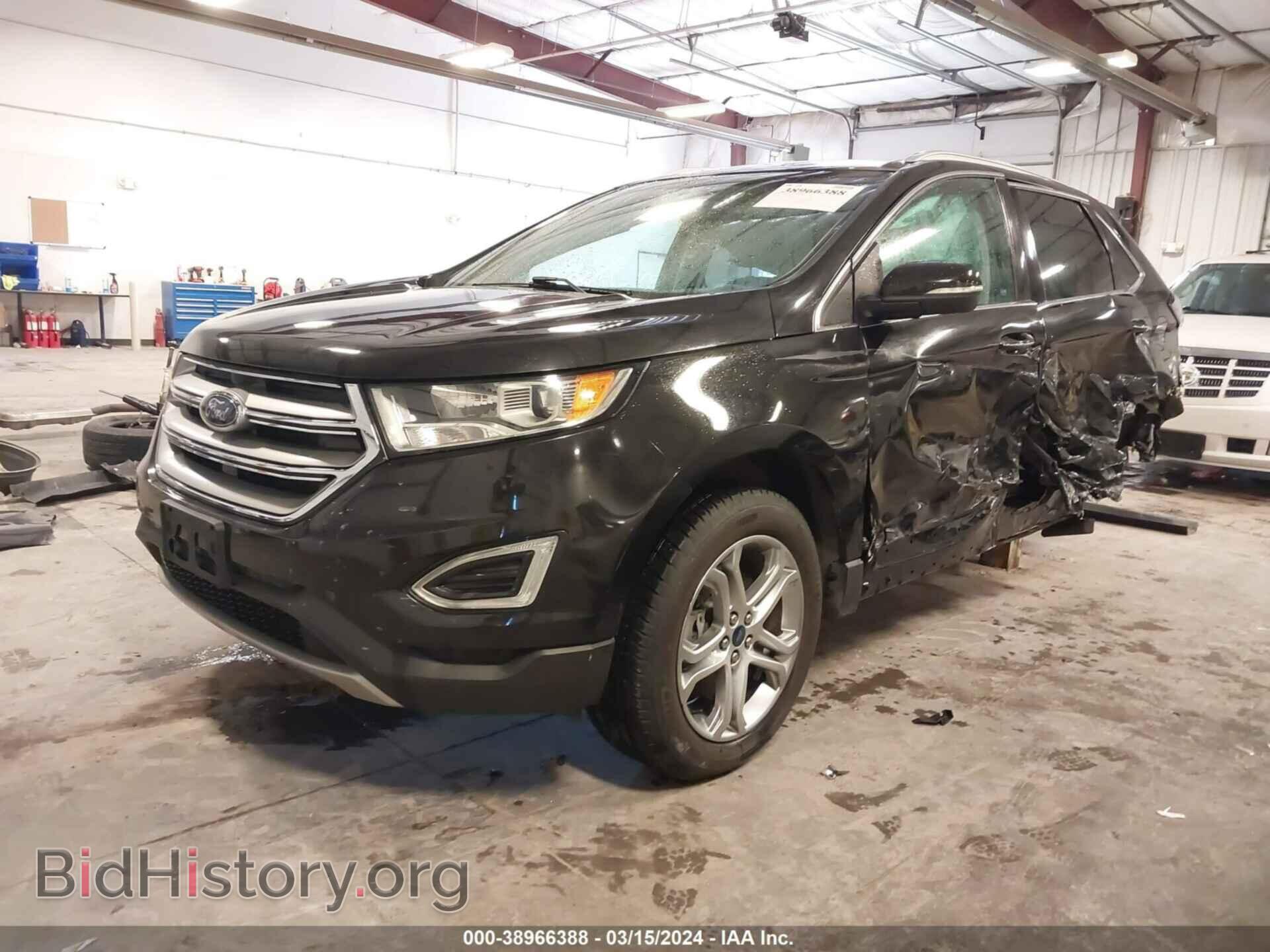 2015 FORD EDGE - VIN: 2FMTK4K99FBB28833 - Photo 2
