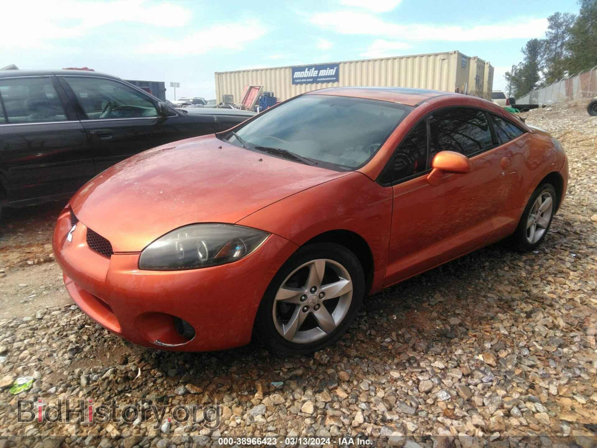 2007 MITSUBISHI ECLIPSE - VIN: 4A3AK24FX7E044171 - Photo 2