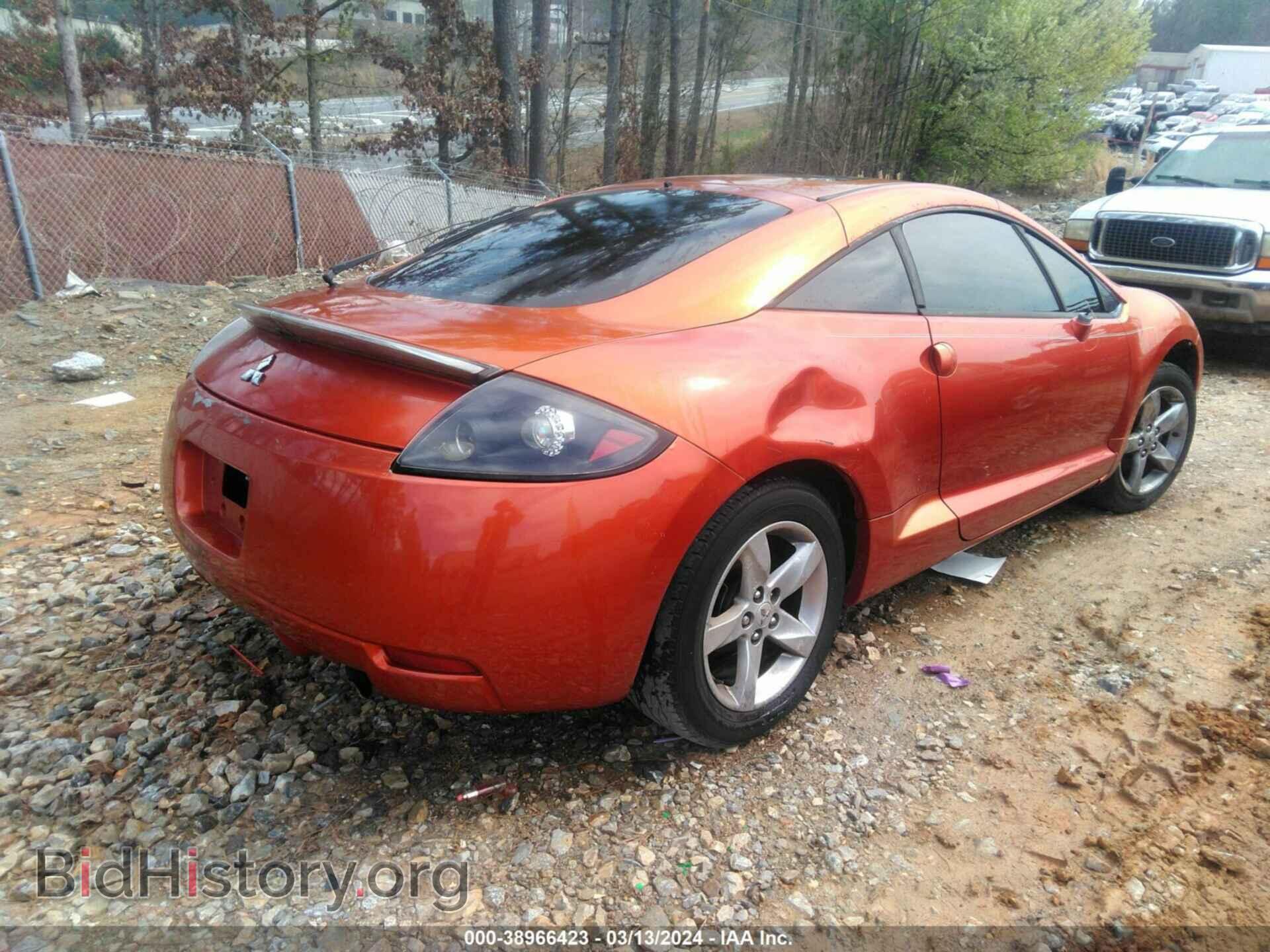 2007 MITSUBISHI ECLIPSE - VIN: 4A3AK24FX7E044171 - Photo 4