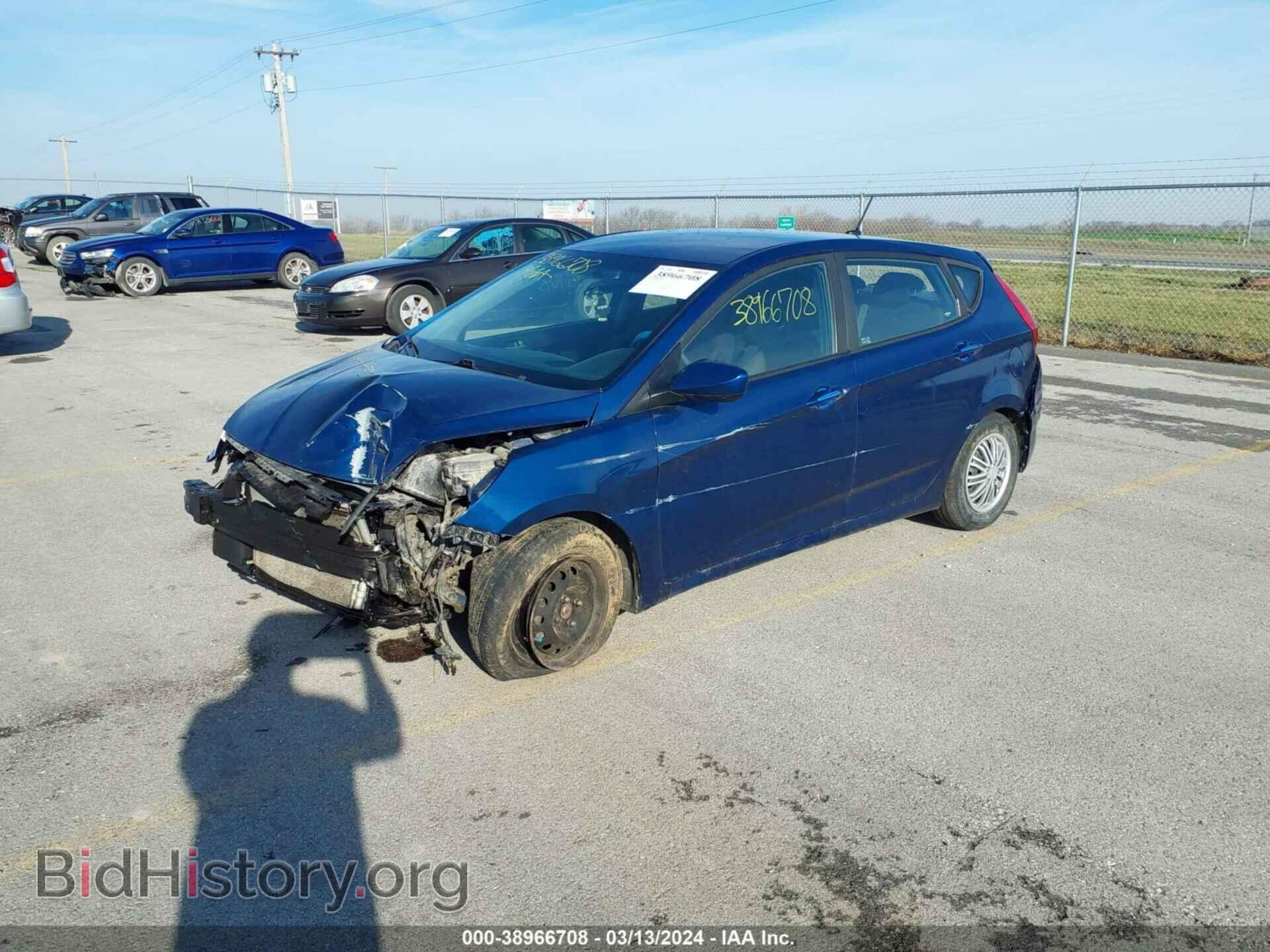 2016 HYUNDAI ACCENT - VIN: KMHCT5AE5GU294098 - Фото 2