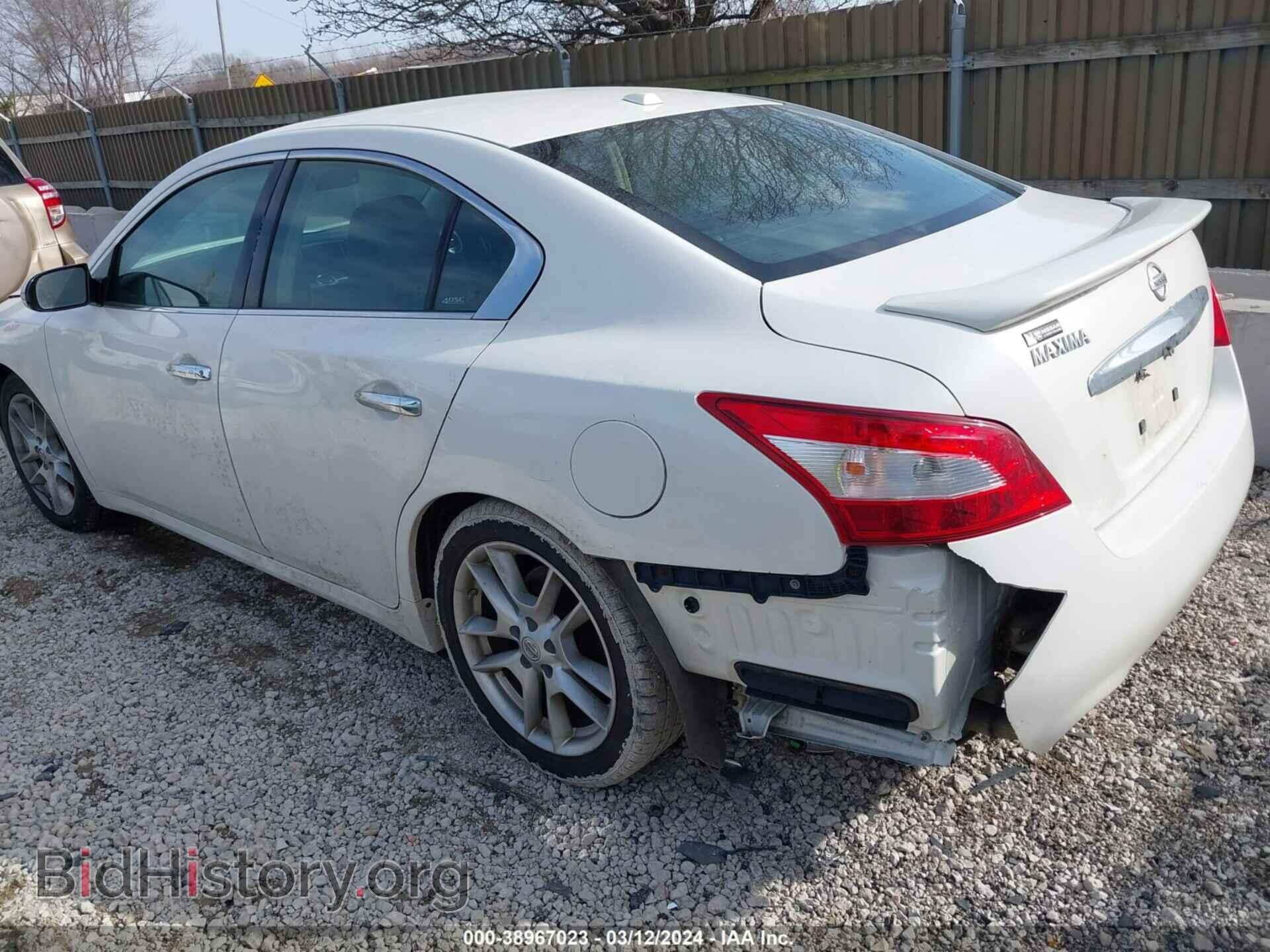 2011 NISSAN MAXIMA - VIN: 1N4AA5AP6BC830385 - Фото 3