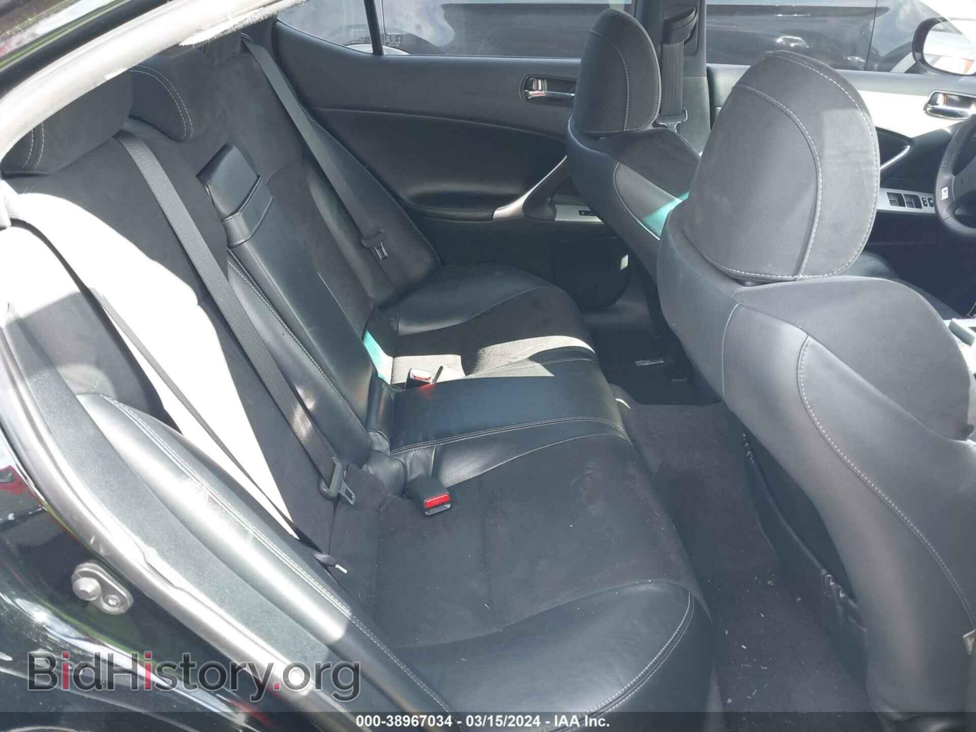 2011 LEXUS IS 350 - VIN: JTHBE5C26B5028362 - Фото 8