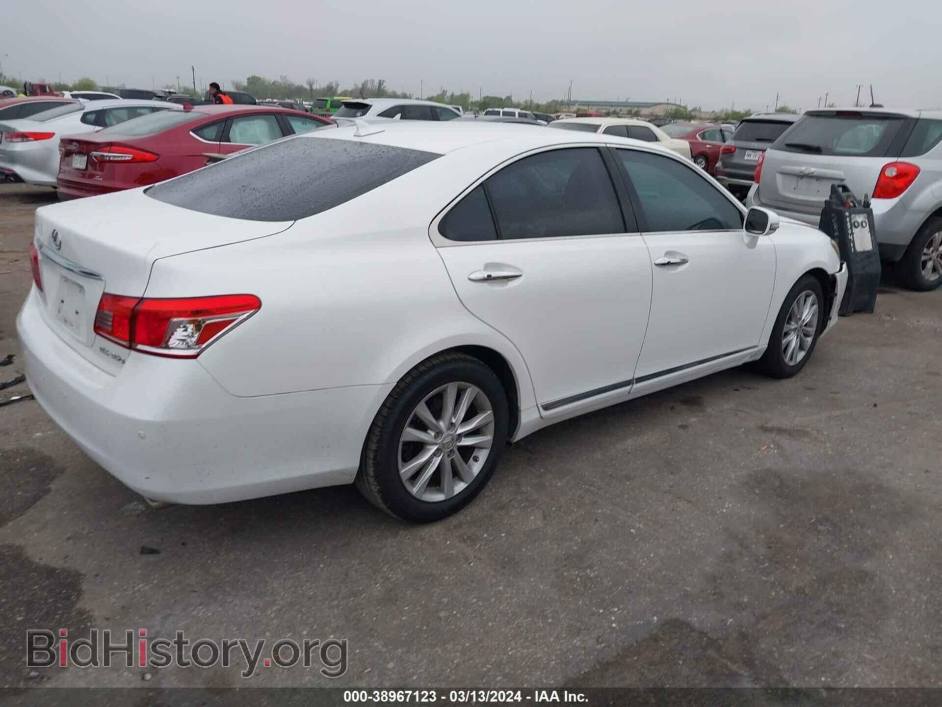 2011 LEXUS ES 350 - VIN: JTHBK1EG8B2470443 - Фото 4