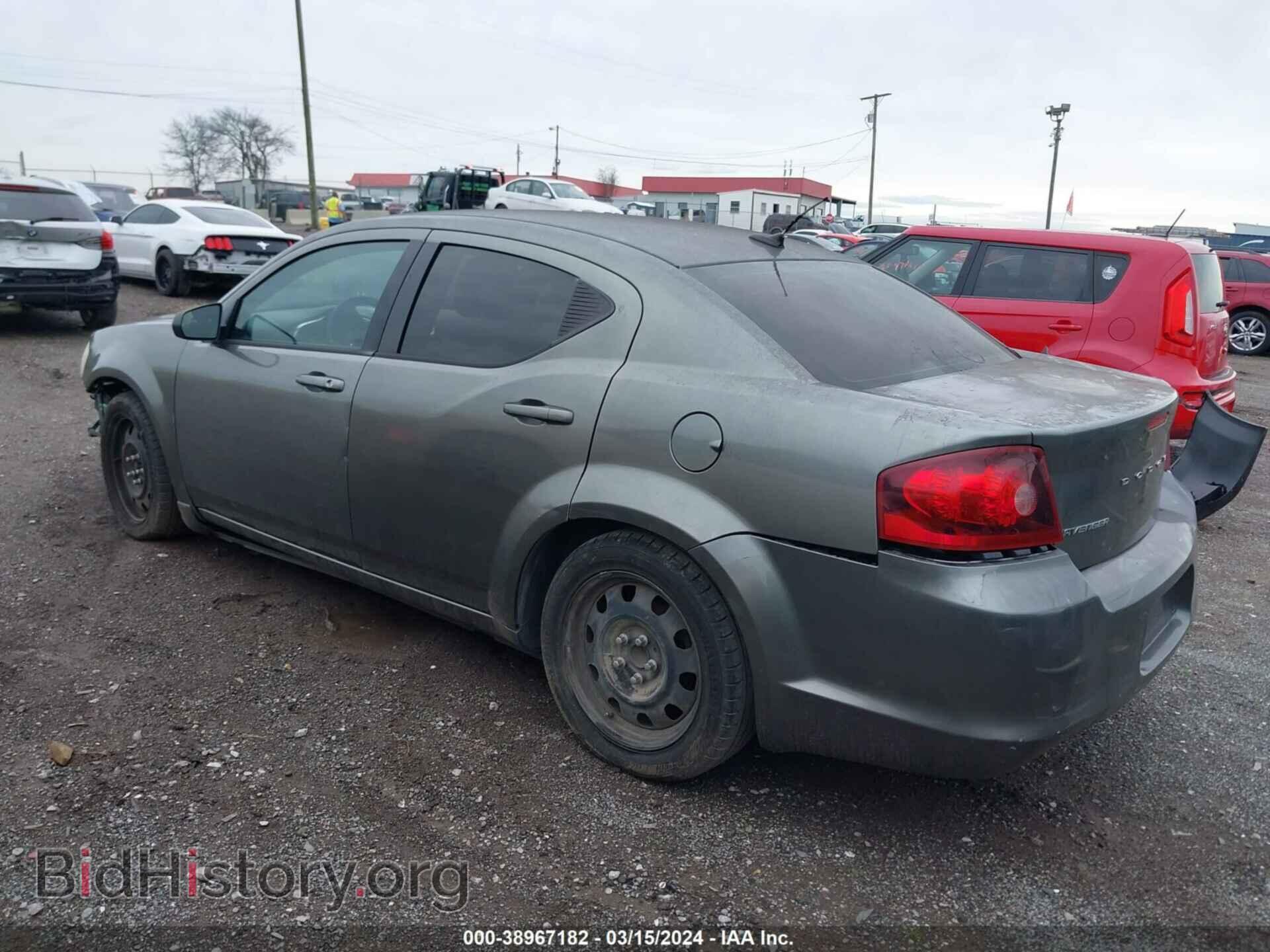 2013 DODGE AVENGER - VIN: 1C3CDZAB0DN588923 - Фото 3