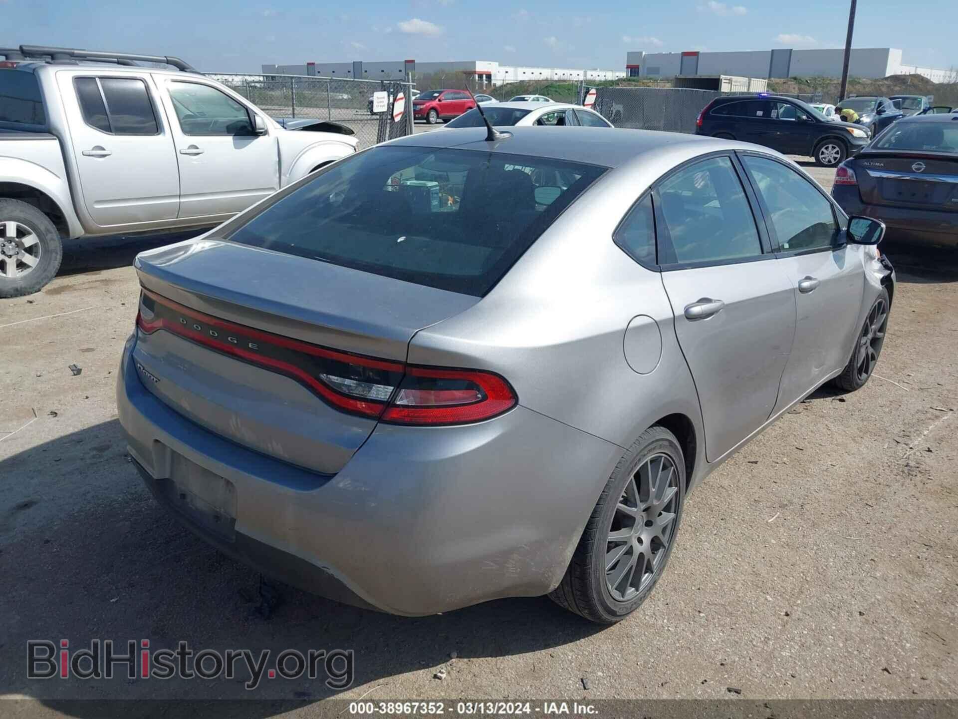 2016 DODGE DART - VIN: 1C3CDFAA4GD530197 - Фото 4