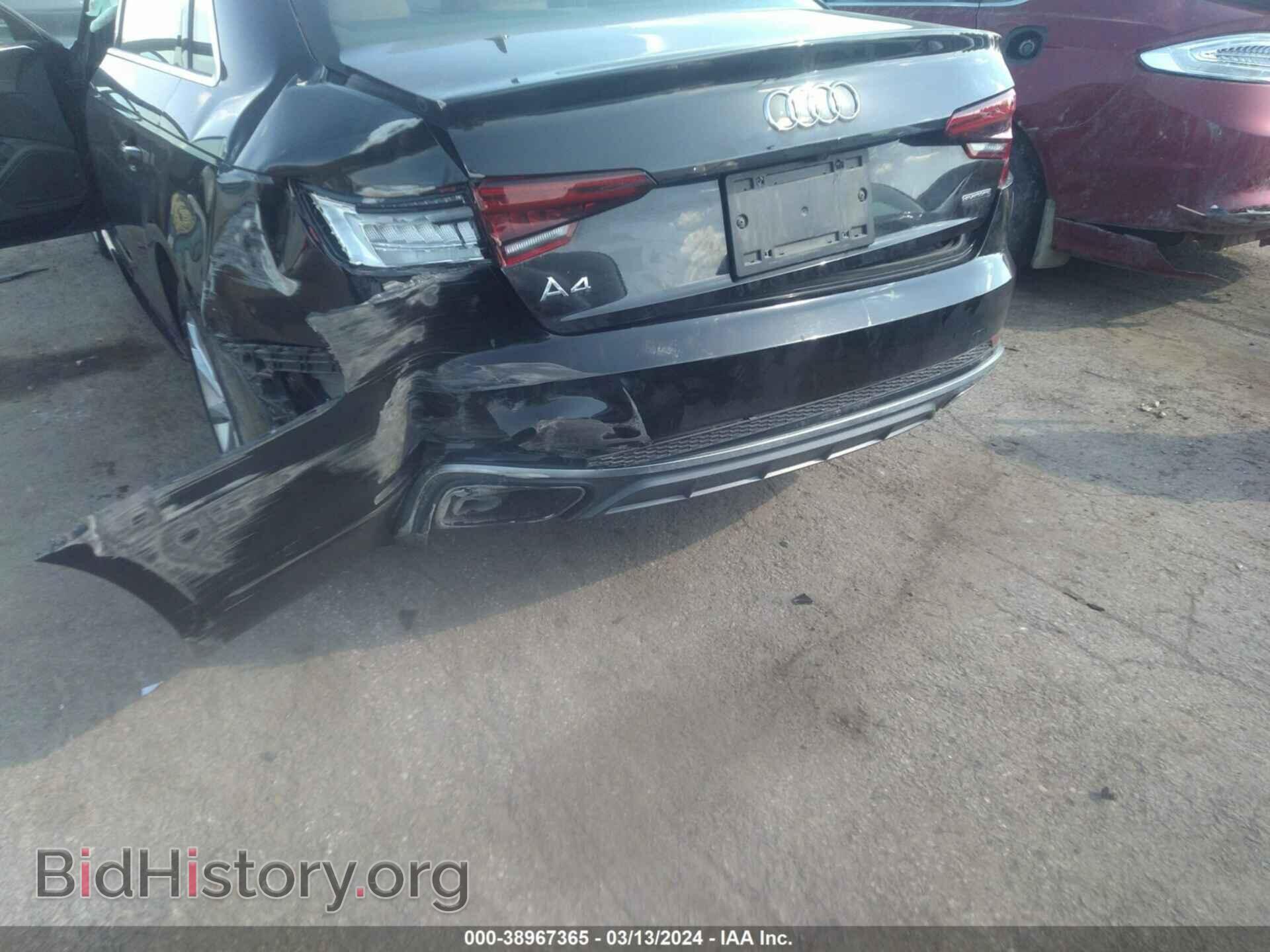 2019 AUDI A4 - VIN: WAUDNAF44KN018586 - Фото 6