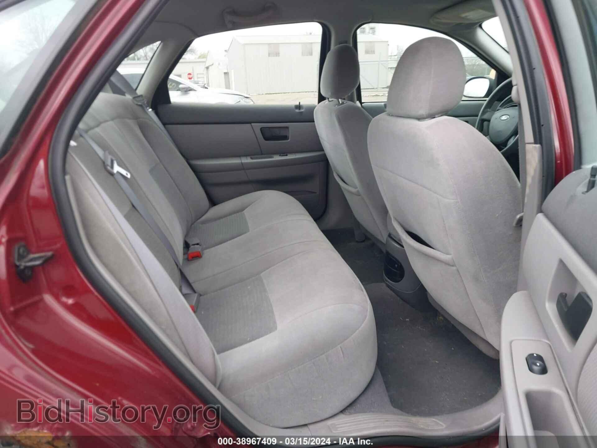 2007 FORD TAURUS - VIN: 1FAFP53U07A147110 - Фото 8