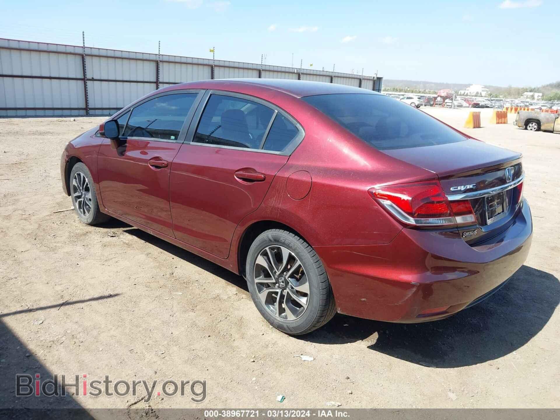 2013 HONDA CIVIC - VIN: 19XFB2F80DE266306 - Фото 3