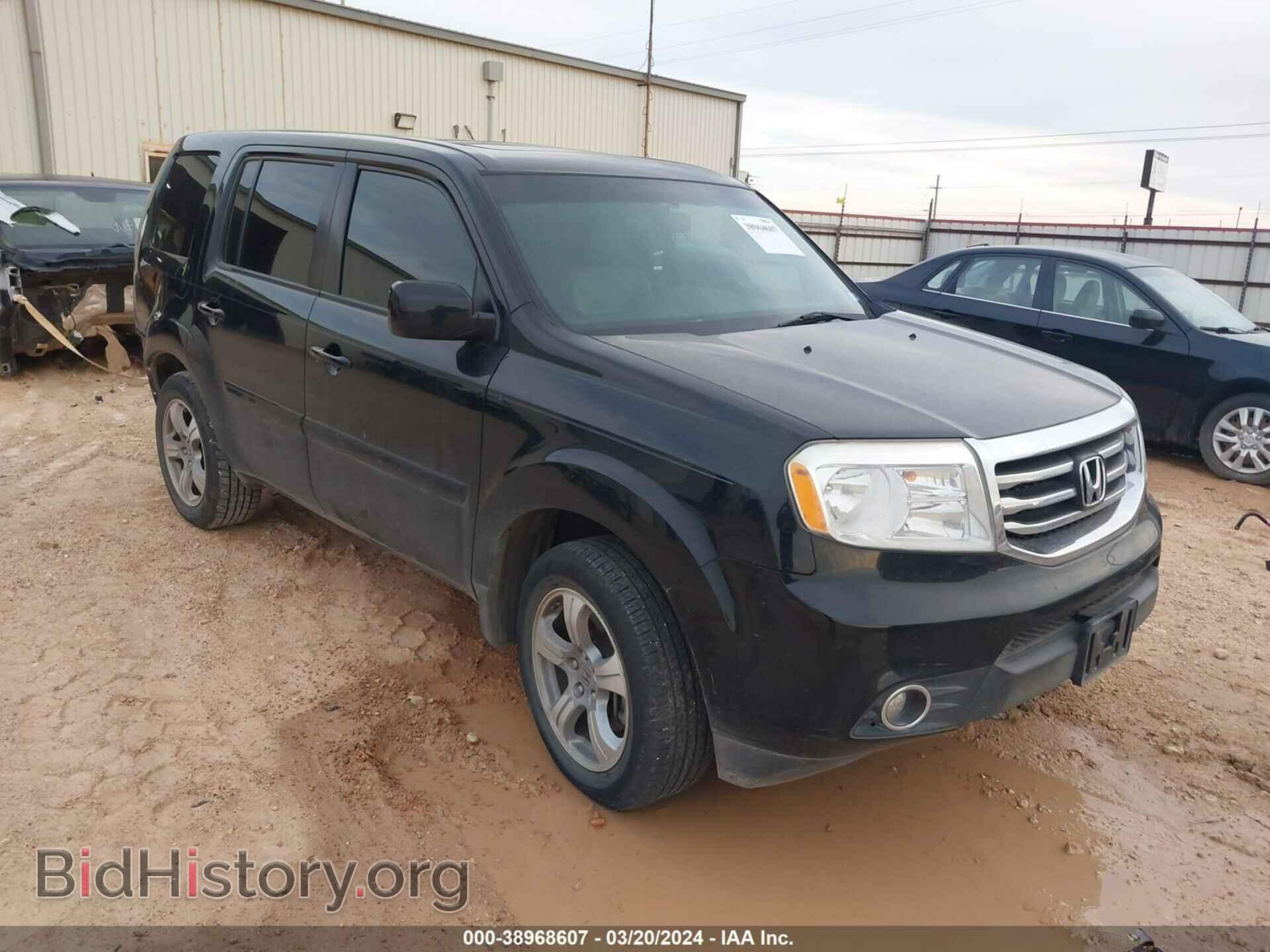 Photo 5FNYF3H79DB031355 - HONDA PILOT 2013