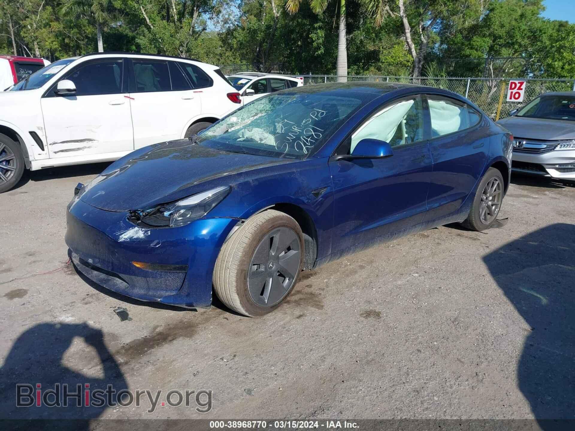 2023 TESLA MODEL 3 - VIN: 5YJ3E1EA4PF572481 - Фото 2