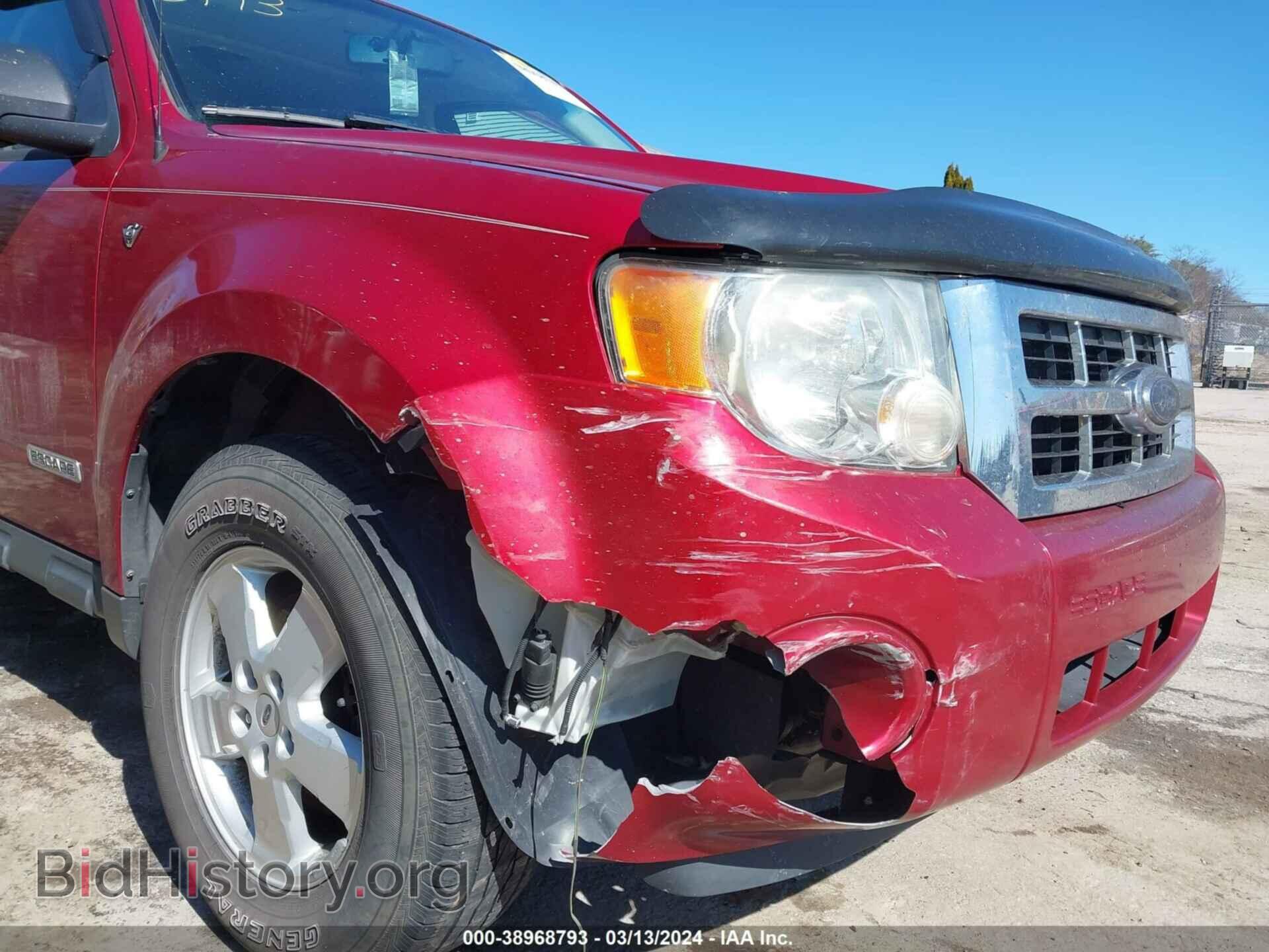 2008 FORD ESCAPE - VIN: 1FMCU03168KE30181 - Фото 6