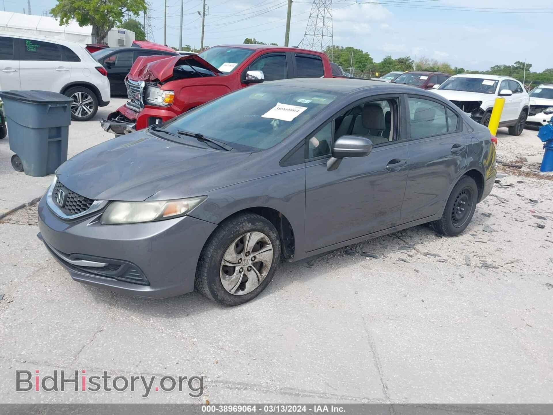 2015 HONDA CIVIC - VIN: 19XFB2F56FE007070 - Фото 2