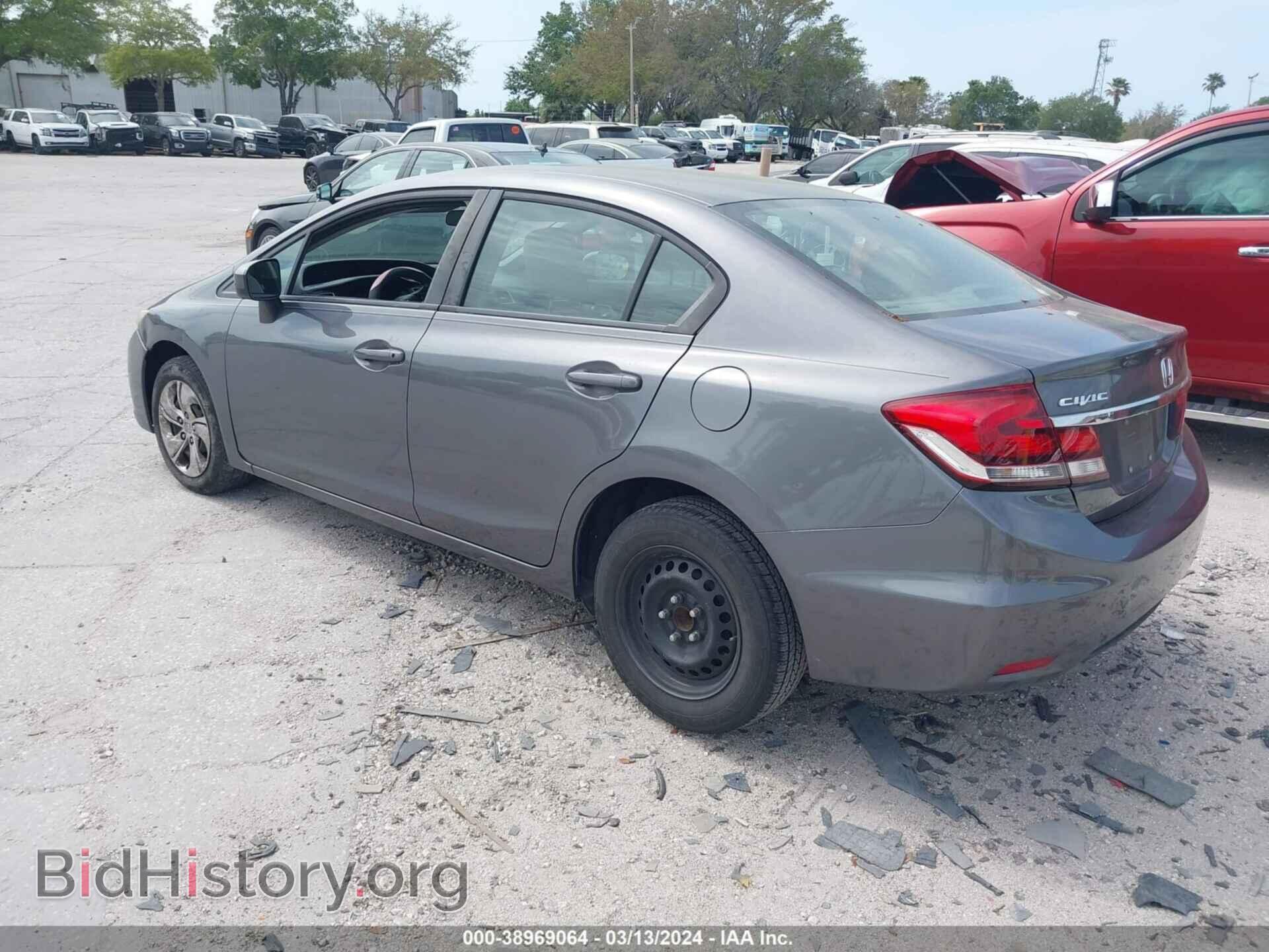 2015 HONDA CIVIC - VIN: 19XFB2F56FE007070 - Фото 3