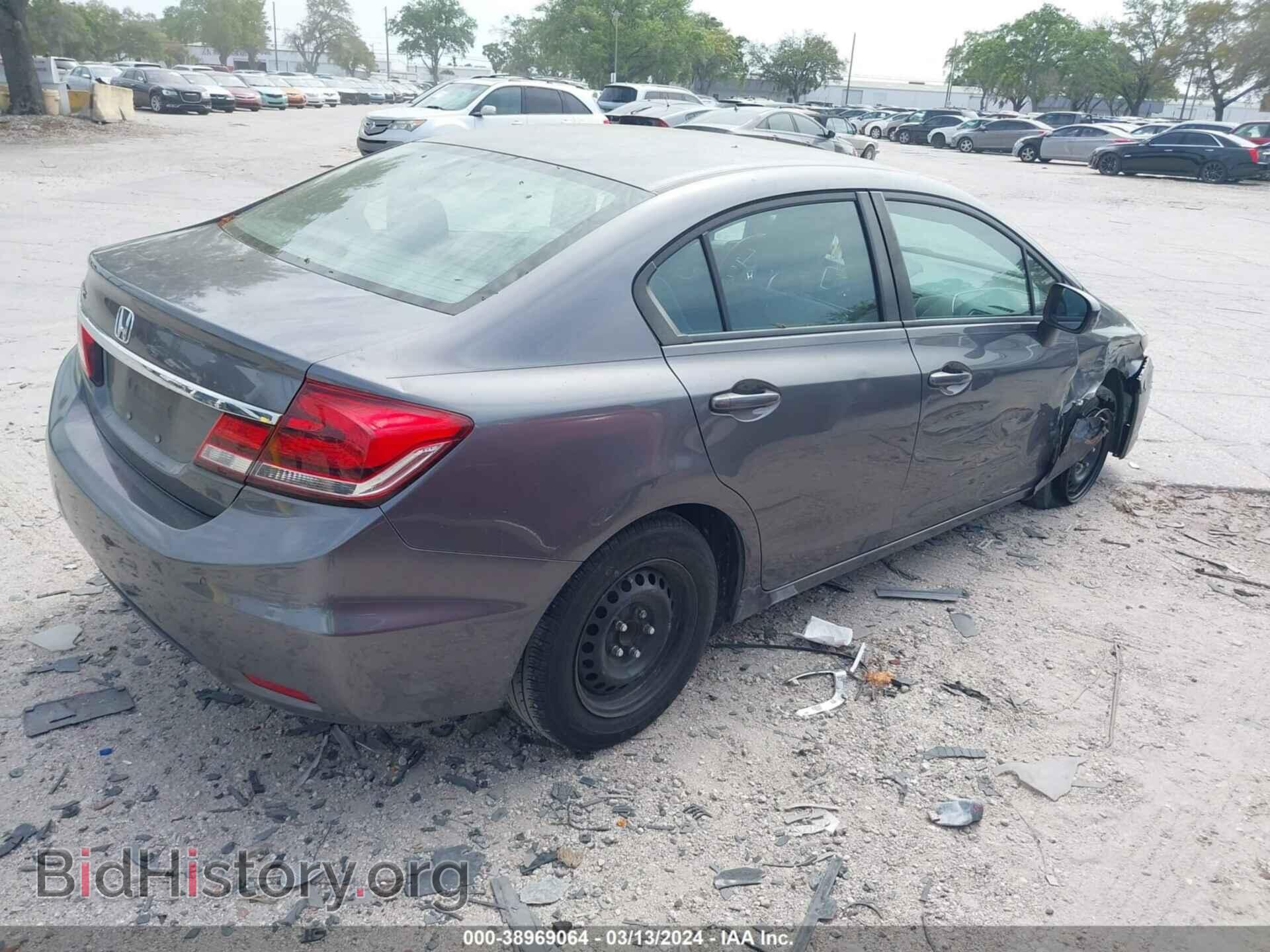 2015 HONDA CIVIC - VIN: 19XFB2F56FE007070 - Фото 4