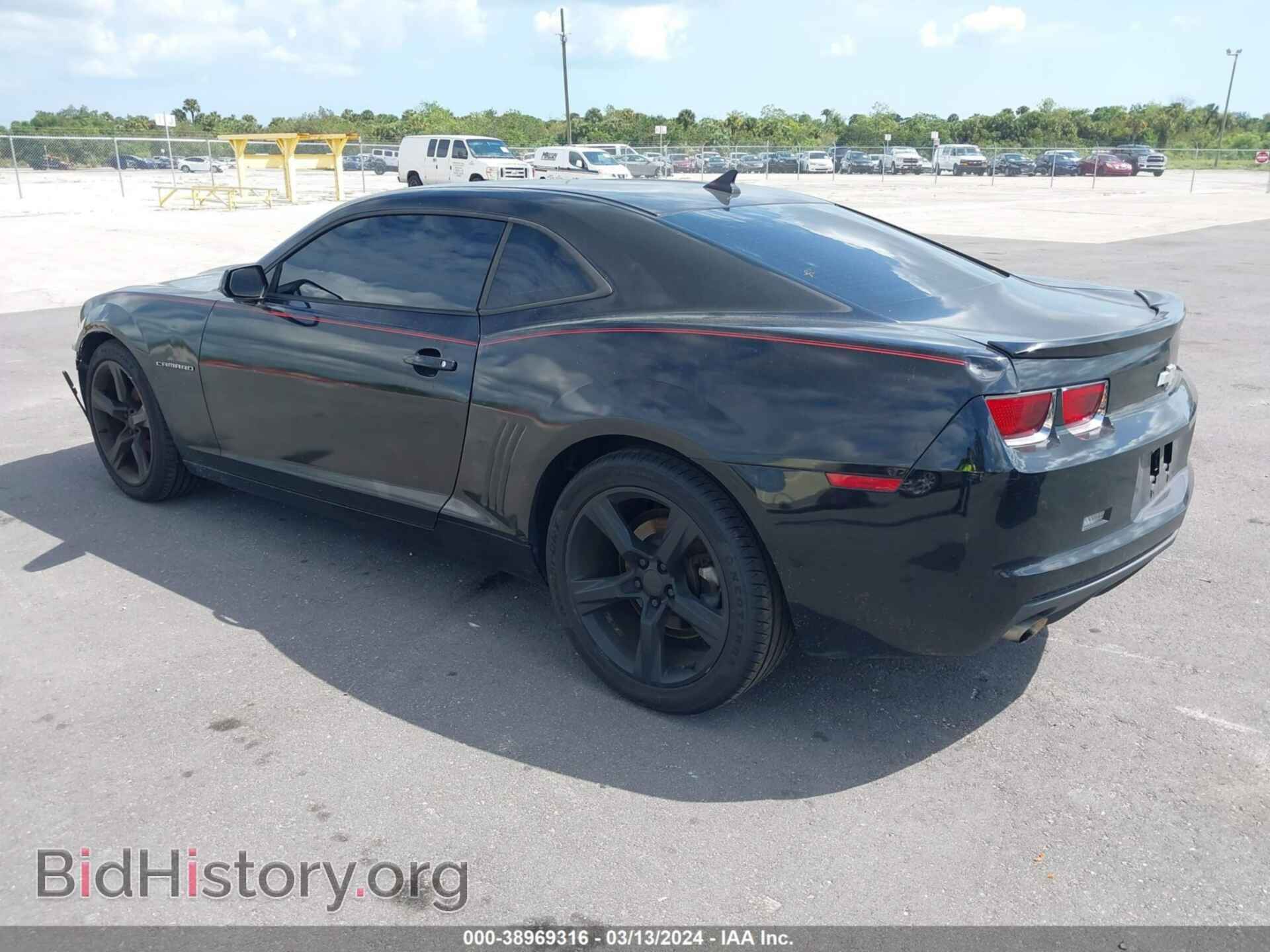 2012 CHEVROLET CAMARO - VIN: 2G1FA1E33C9138442 - Фото 3