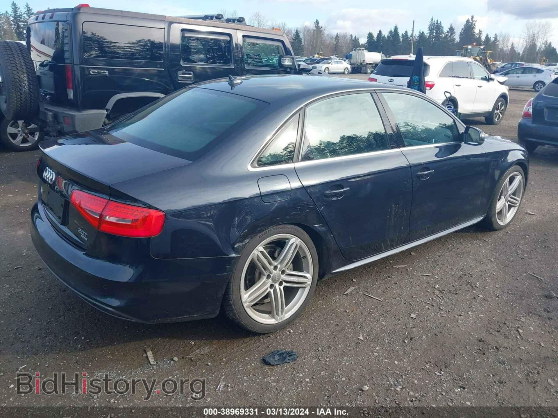 2013 AUDI A4 - VIN: WAUMFAFL1DN016351 - Фото 4