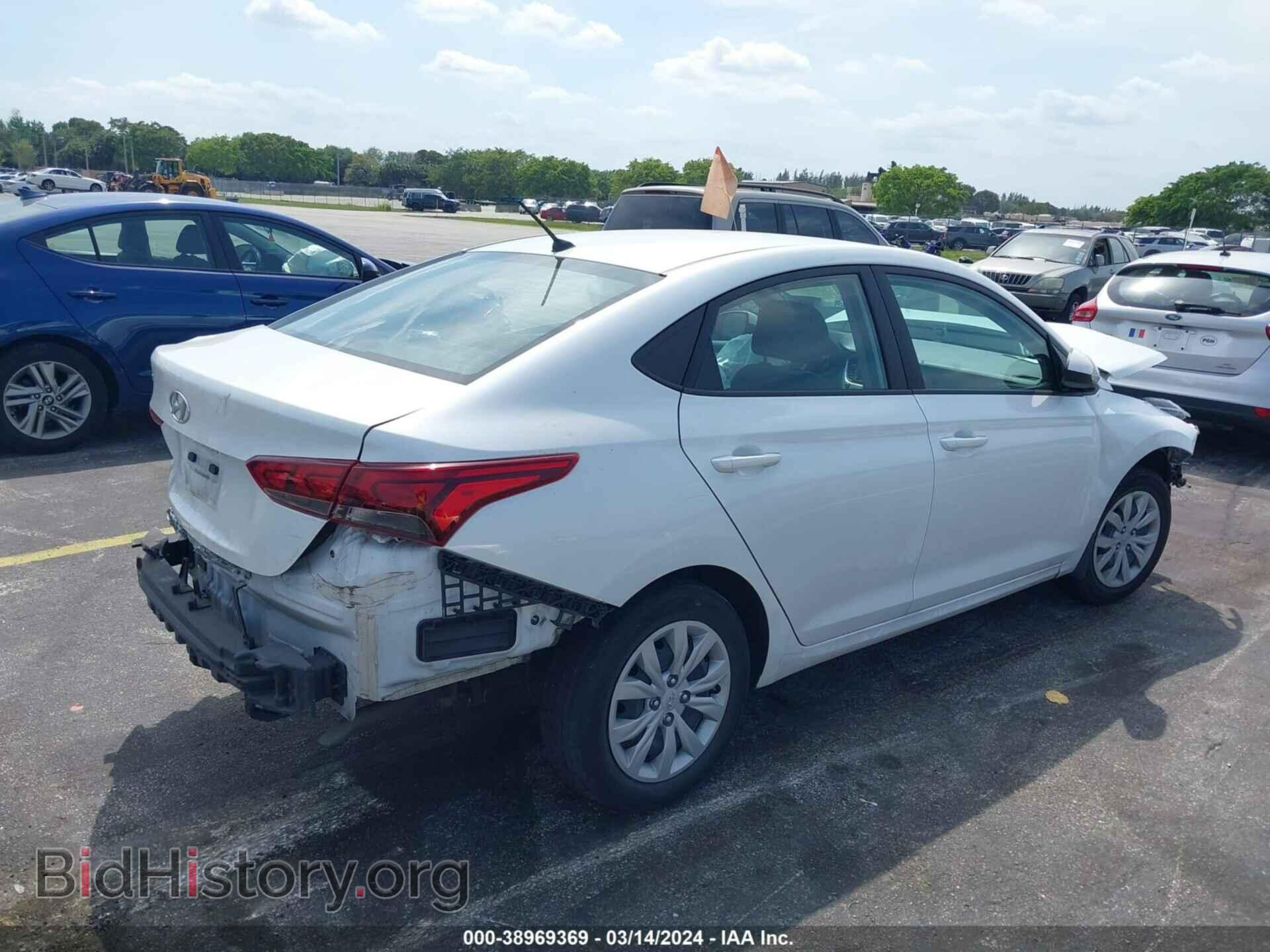 2022 HYUNDAI ACCENT - VIN: 3KPC24A62NE170232 - Фото 4