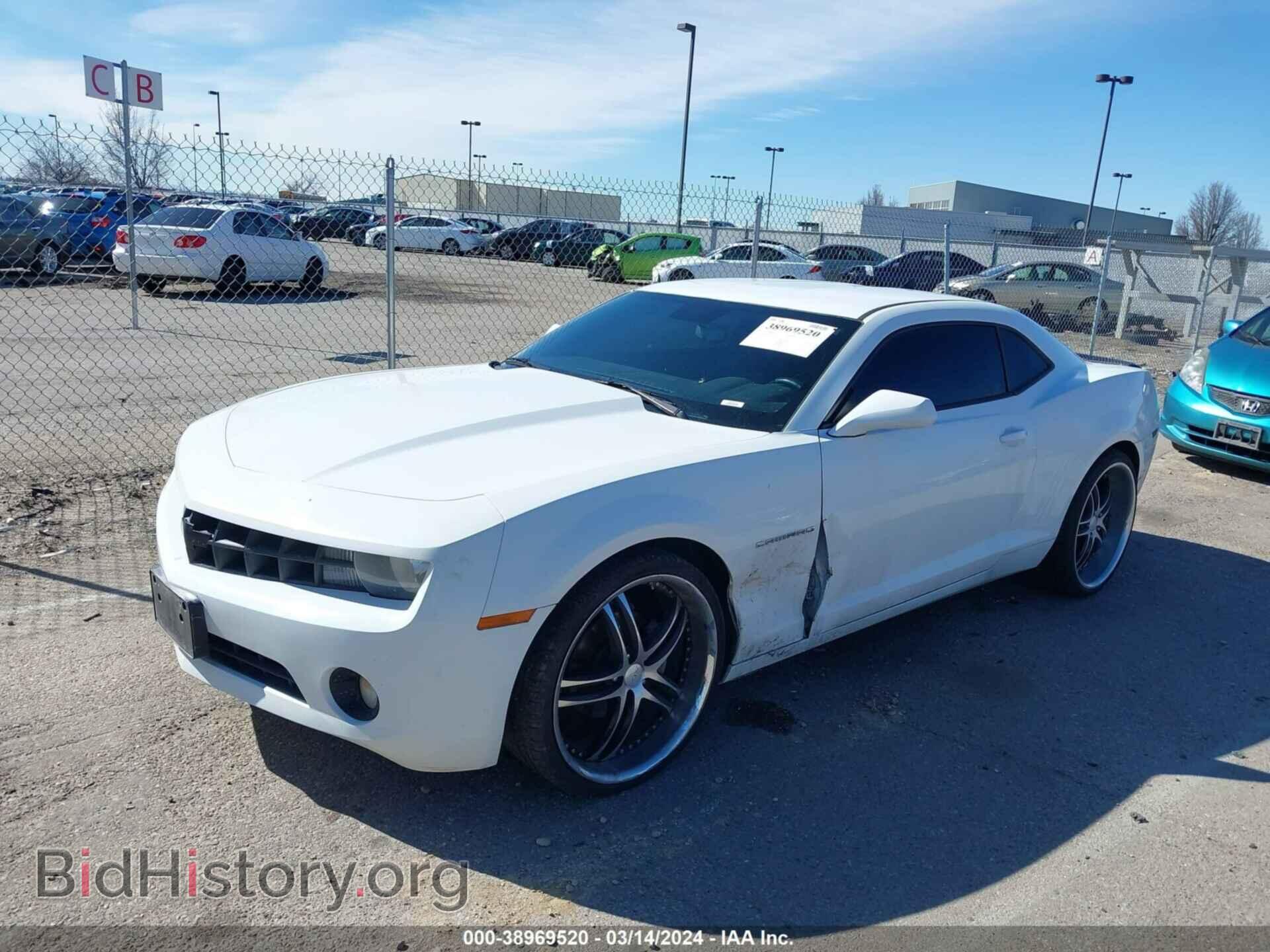 2012 CHEVROLET CAMARO - VIN: 2G1FF1E35C9170004 - Фото 2