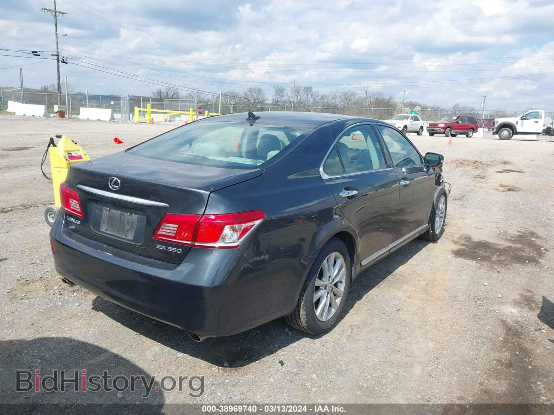 2010 LEXUS ES 350 - VIN: JTHBK1EG5A2388586 - Фото 4