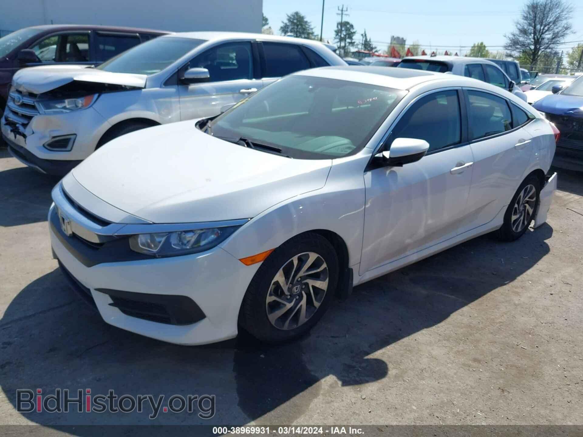 2017 HONDA CIVIC - VIN: 19XFC2F73HE062853 - Фото 2