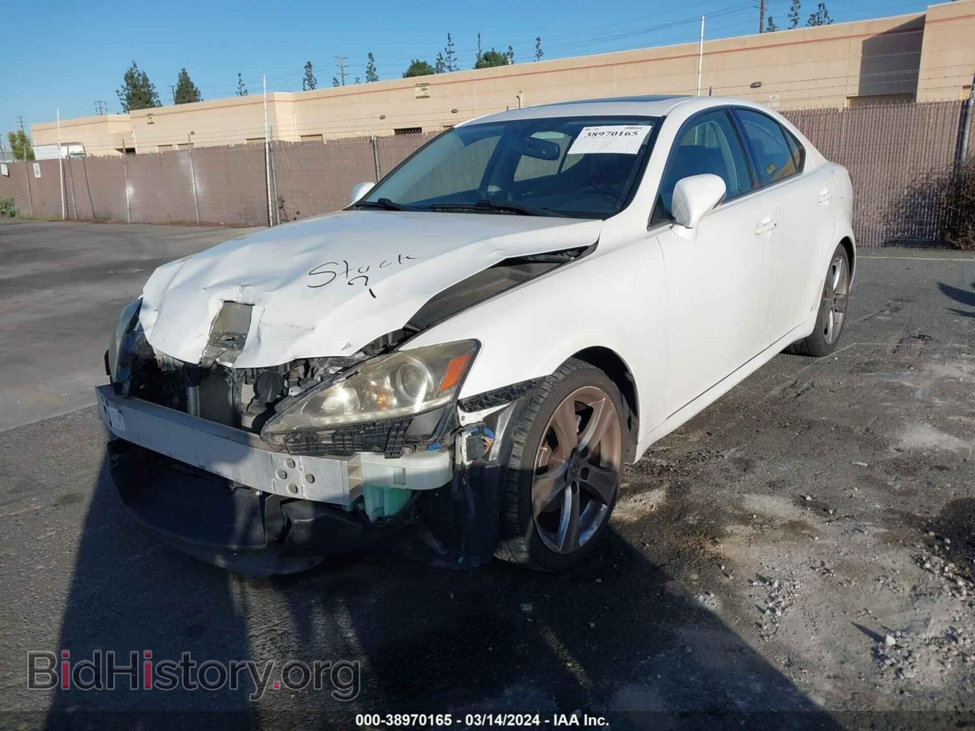2013 LEXUS IS 250 - VIN: JTHBF5C2XD5188681 - Фото 2