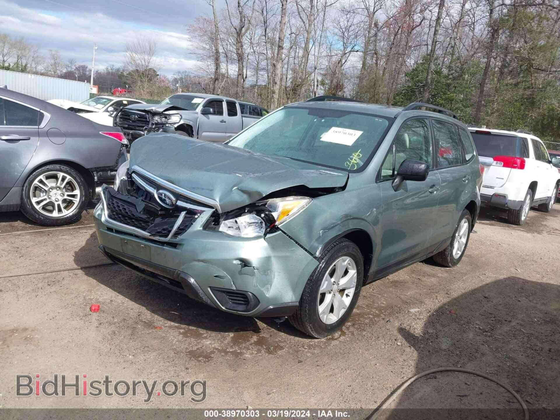 2015 SUBARU FORESTER - VIN: JF2SJABC7FH499202 - Фото 2