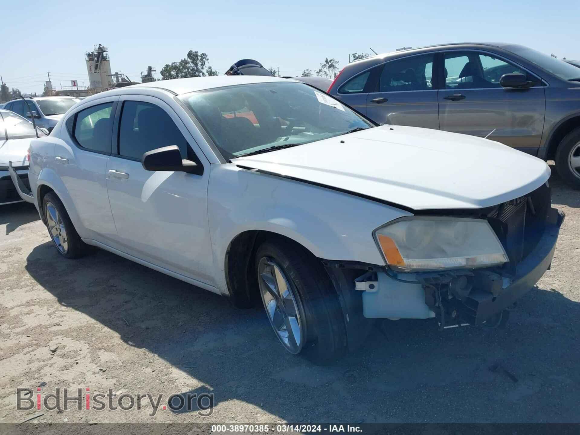 Фотография 1C3CDZAB0DN535543 - DODGE AVENGER 2013