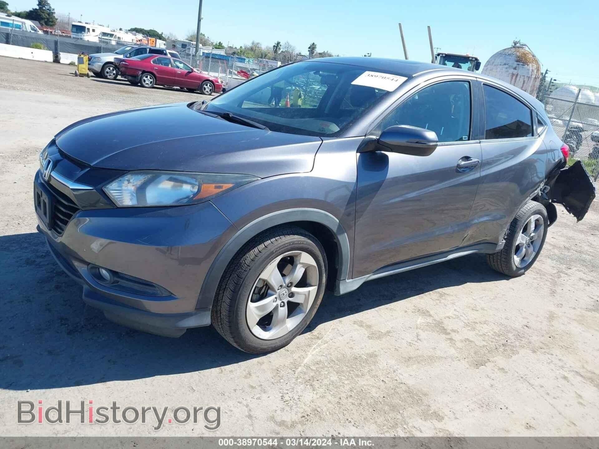 2016 HONDA HR-V - VIN: 3CZRU6H52GM706421 - Фото 2