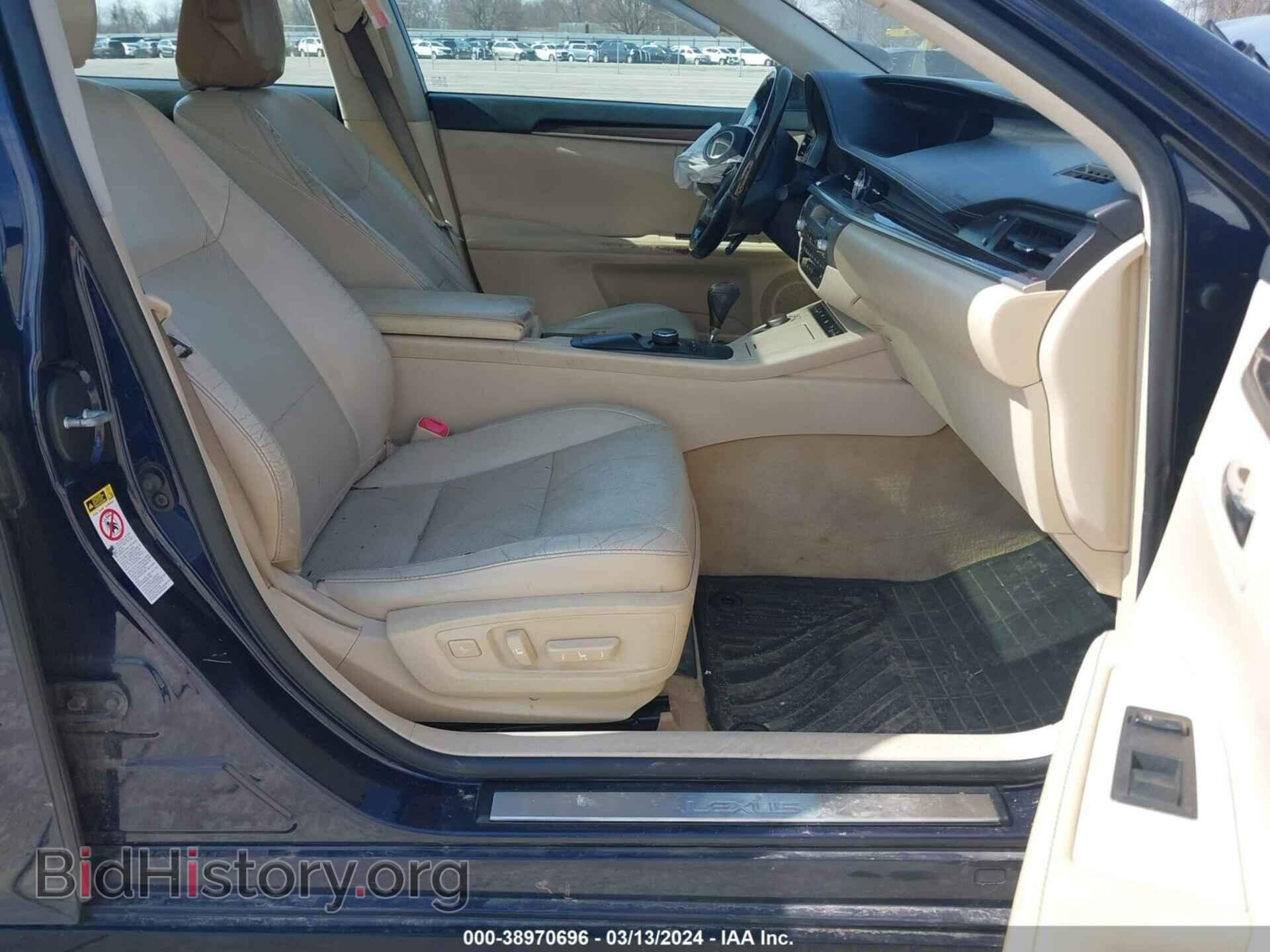 2013 LEXUS ES 350 - VIN: JTHBK1GG3D2005245 - Photo 5