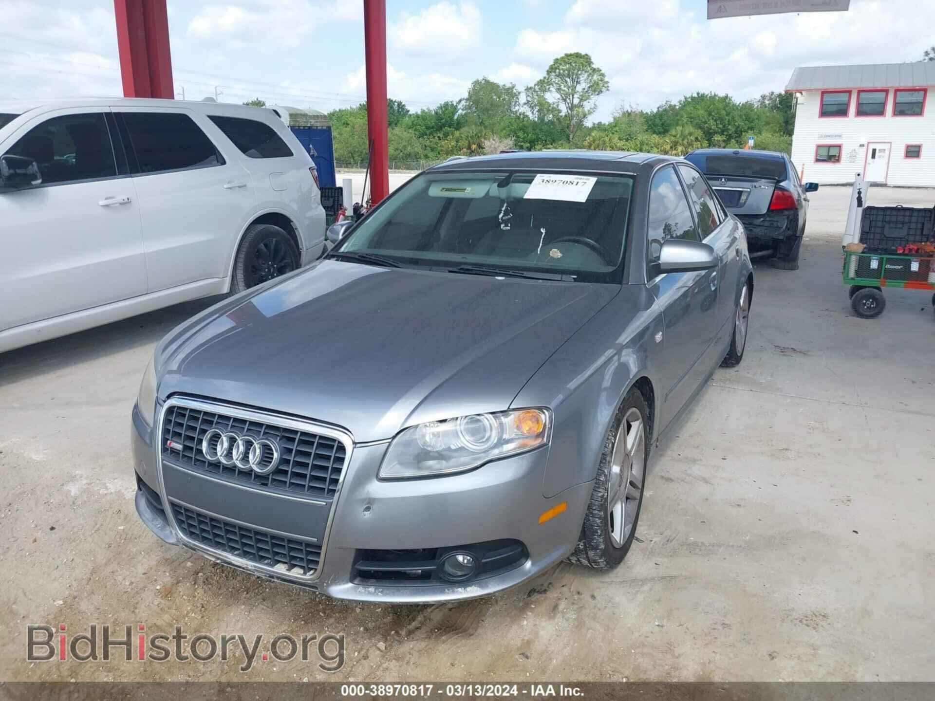 2008 AUDI A4 - VIN: WAUDF78E78A044363 - Фото 2