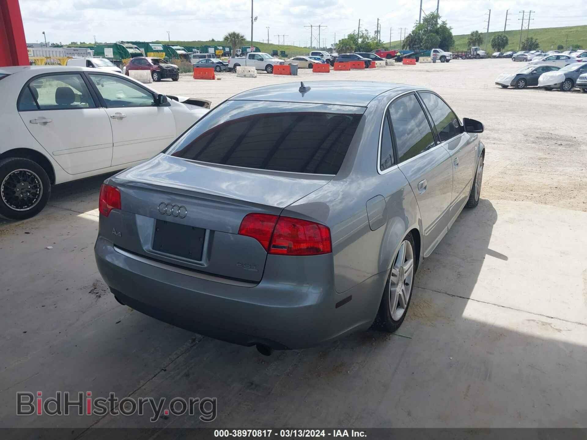 2008 AUDI A4 - VIN: WAUDF78E78A044363 - Фото 4