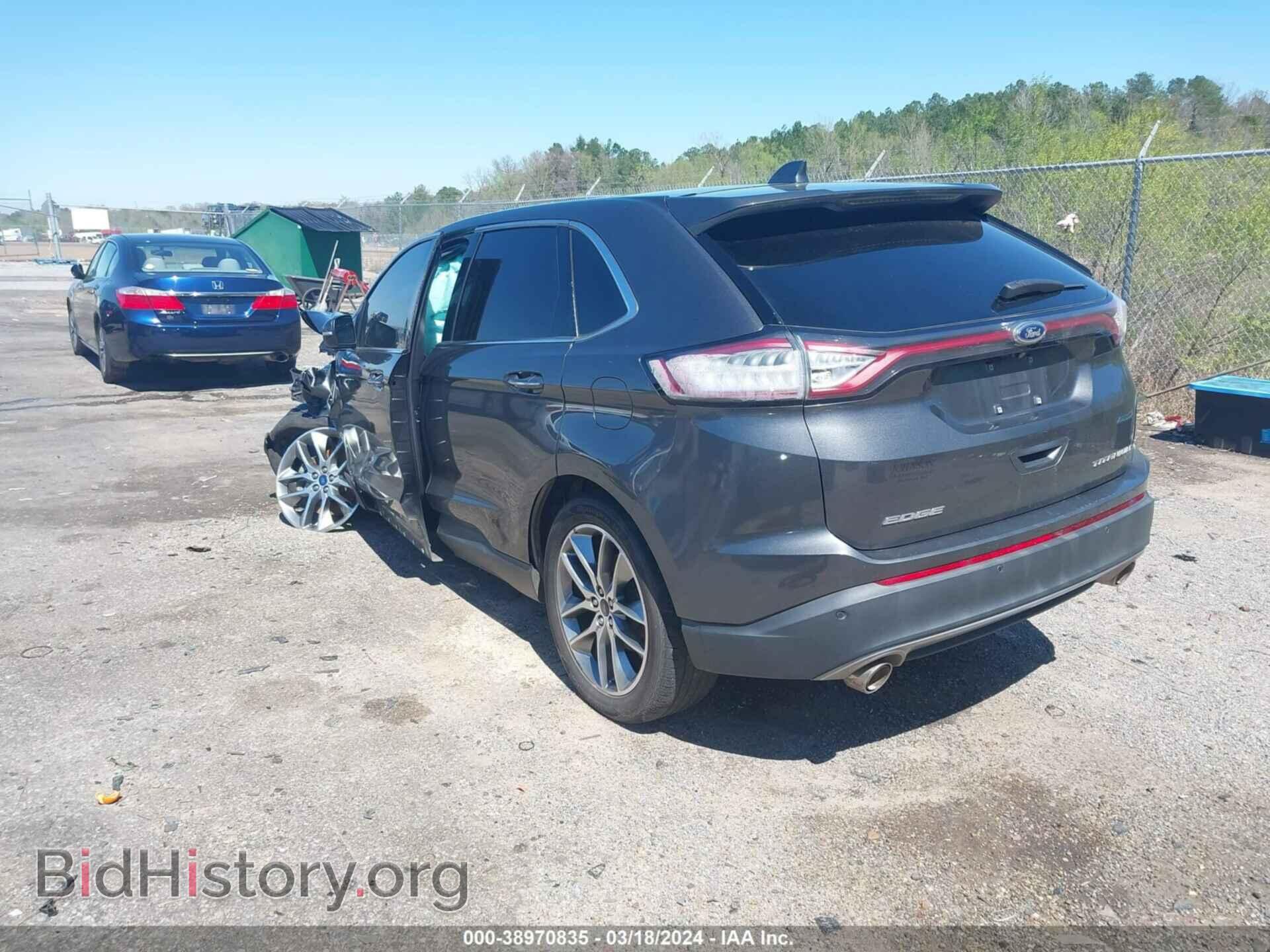 2016 FORD EDGE - VIN: 2FMPK3K8XGBC56129 - Фото 3